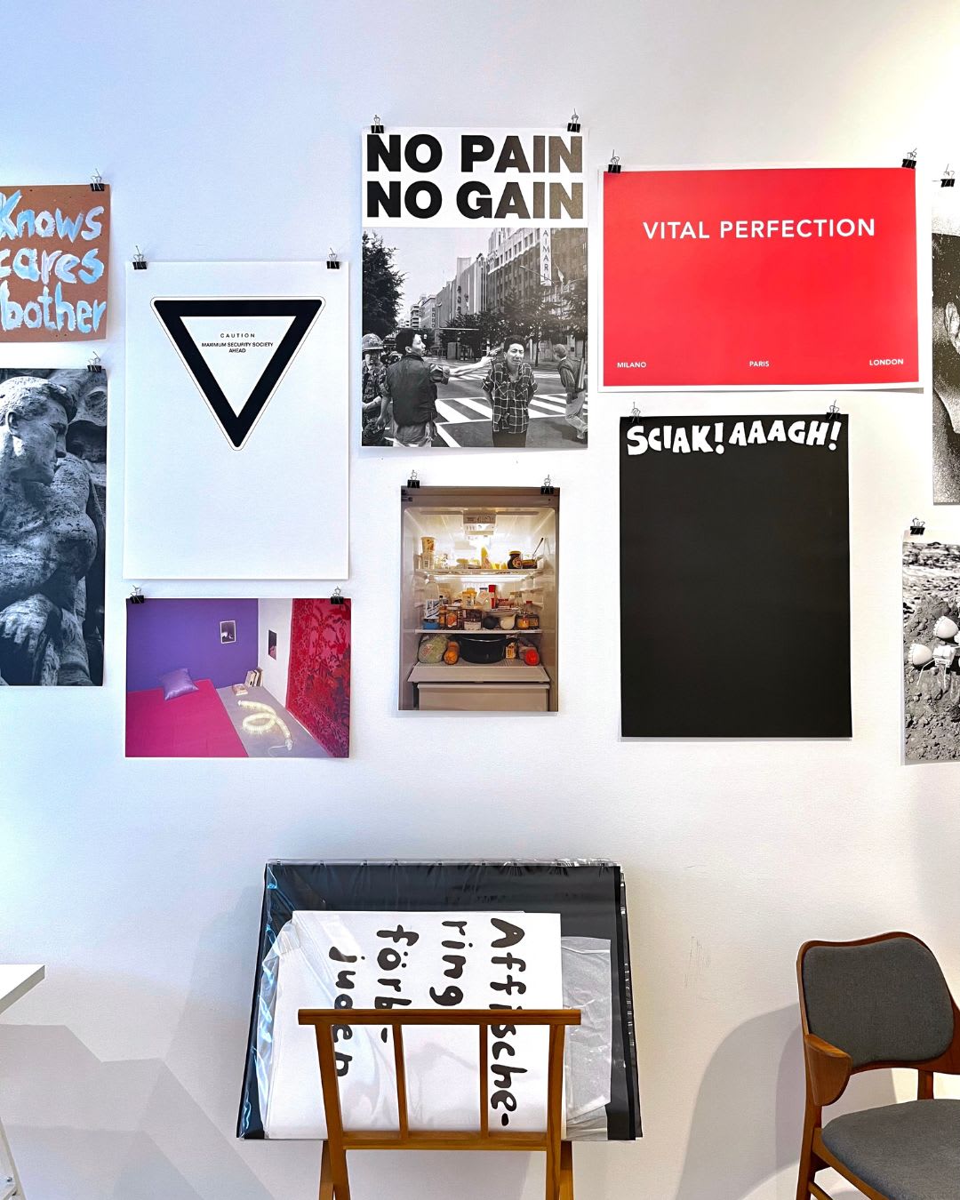 MANIFESTO (1994) installed at ASAP at Linnégatan 31, Stockholm