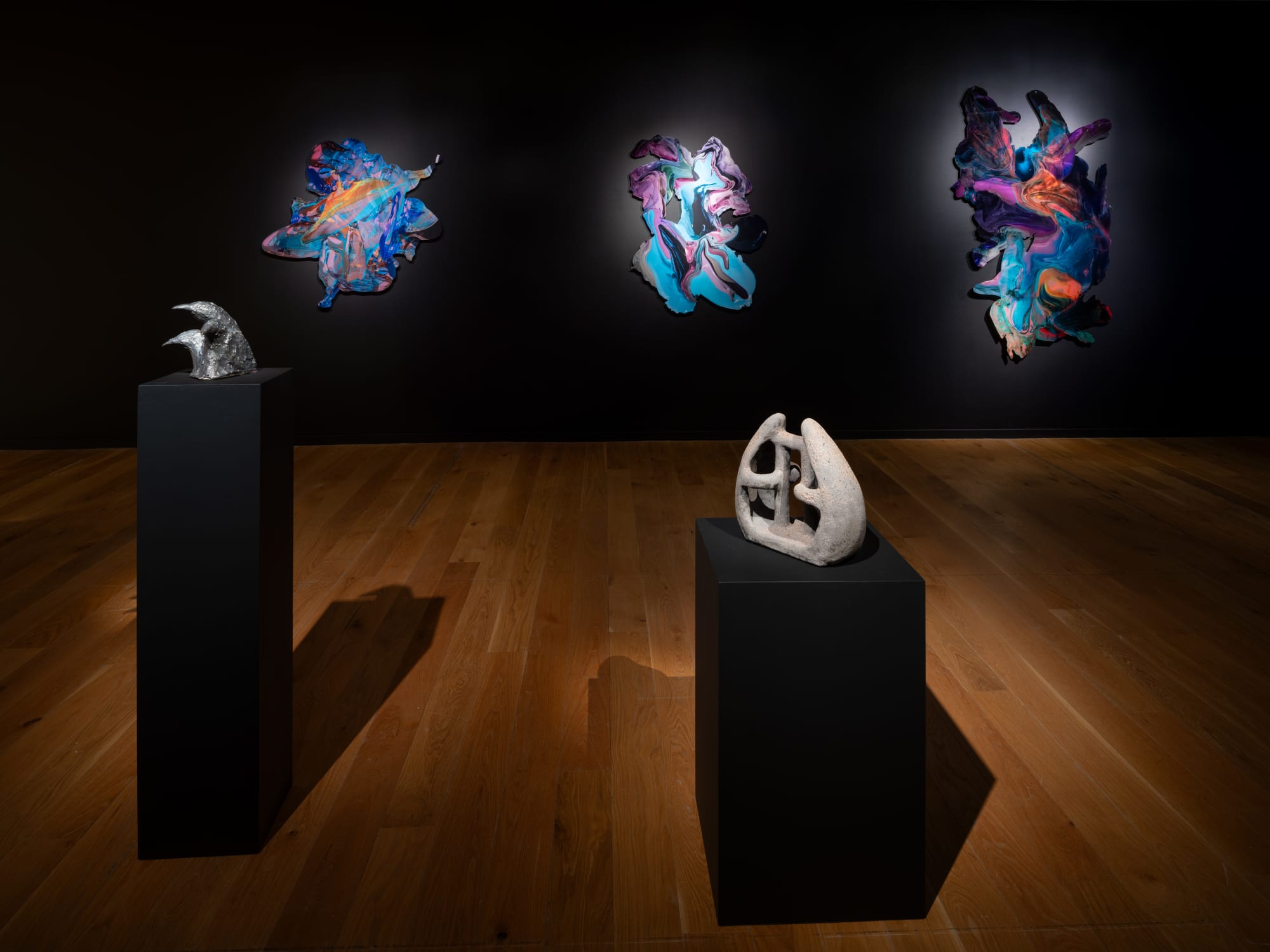 Cecilia Bengolea Installation view, Tension, Please!, Bor&aring;s Konstmuseum, Bor&aring;s, Sweden, 2025.