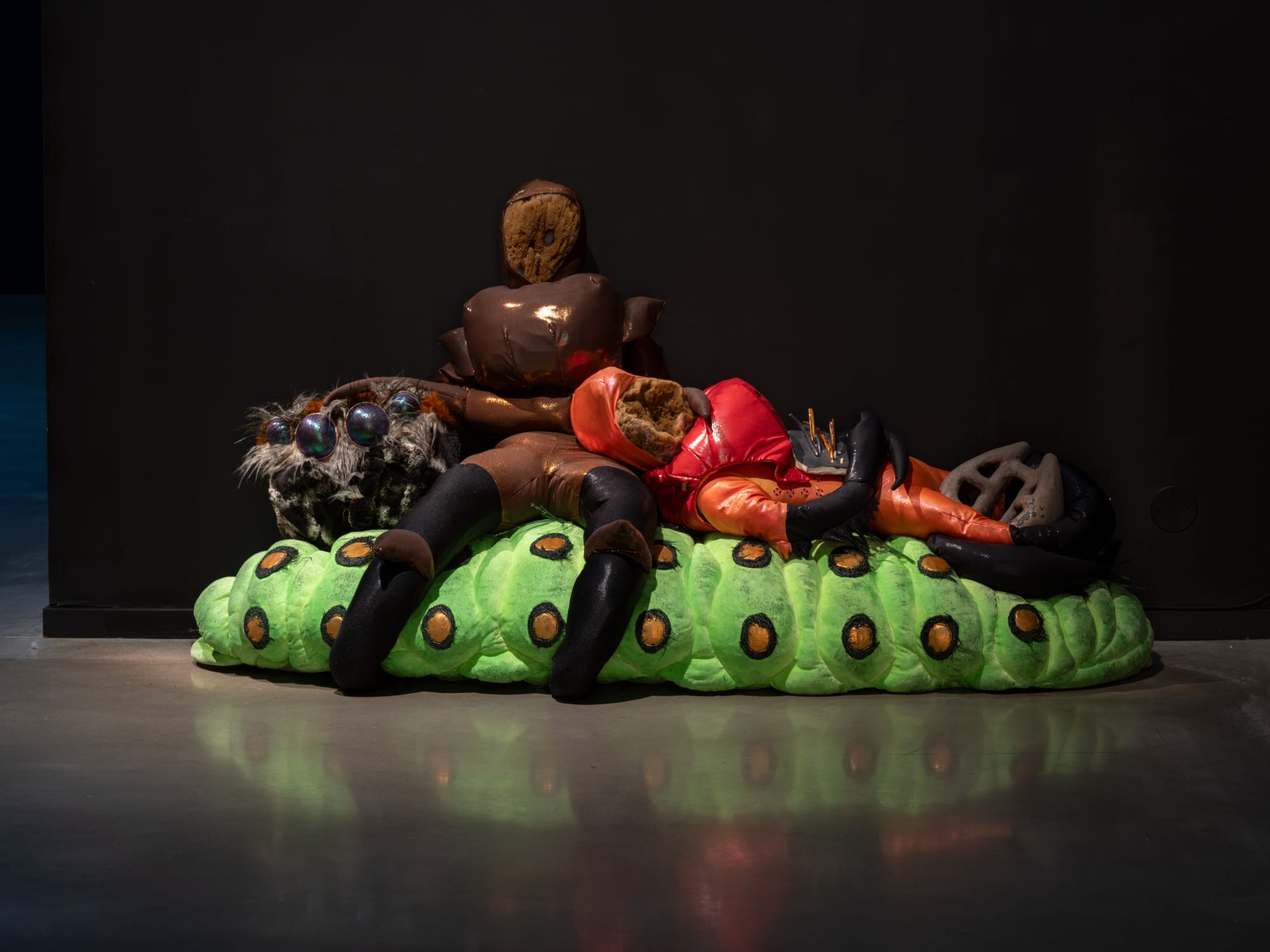 Cecilia Bengolea Installation view, Tension, Please!, Bor&aring;s Konstmuseum, Bor&aring;s, Sweden, 2025.