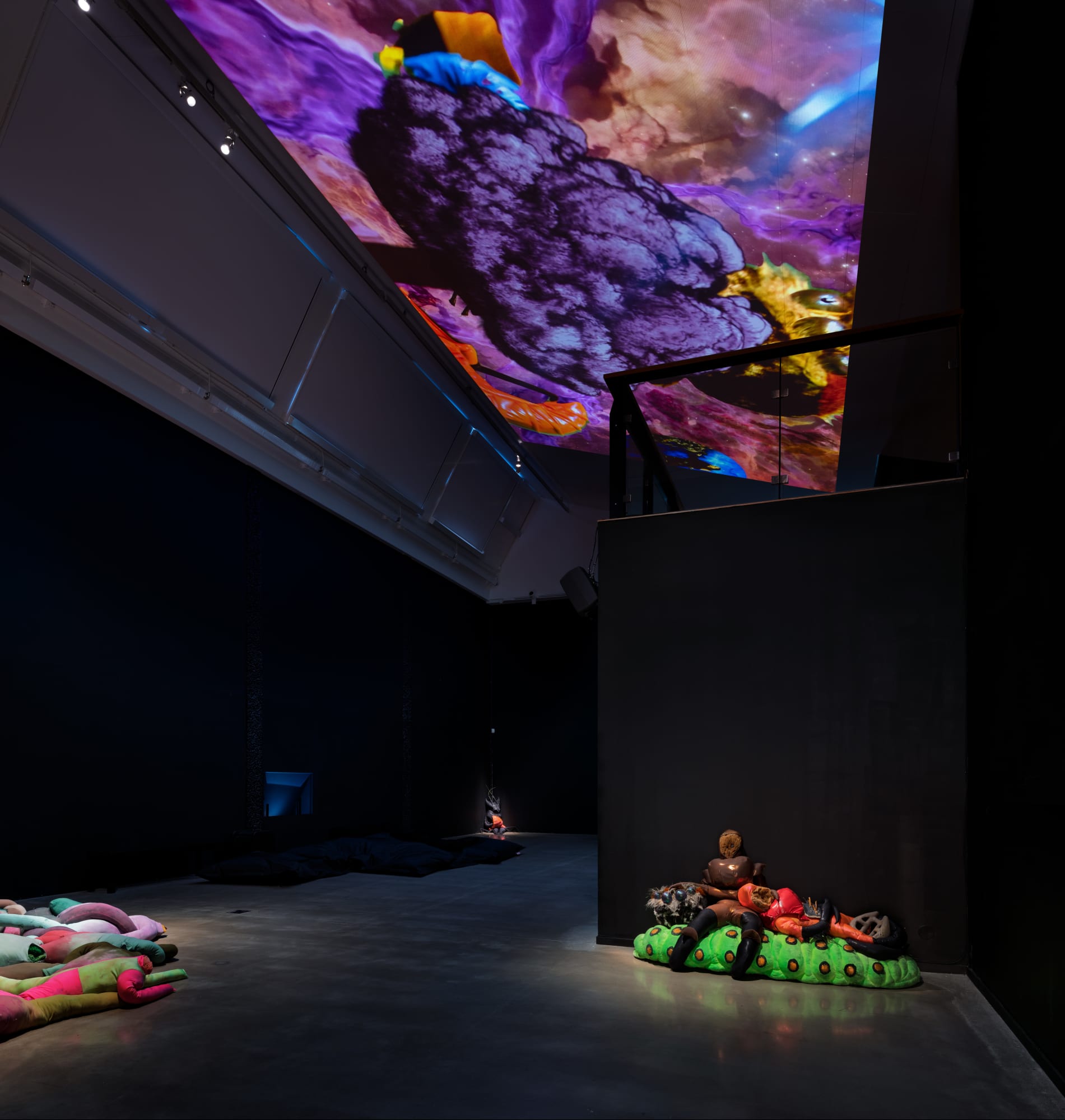 Cecilia Bengolea Installation view, Tension, Please!, Bor&aring;s Konstmuseum, Bor&aring;s, Sweden, 2025.