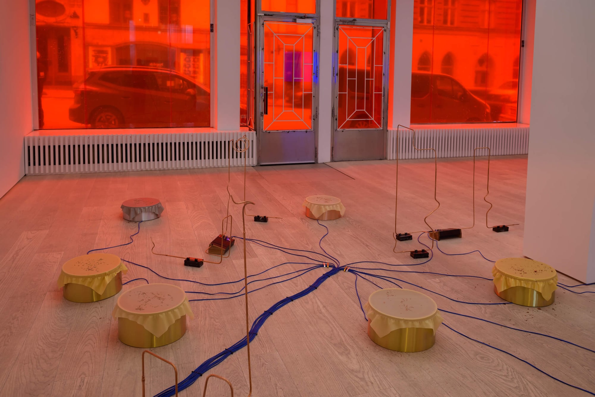 Annika Larsson, STRANGE POWERS, installation view, Andréhn-Schiptjenko, Stockholm, 2023