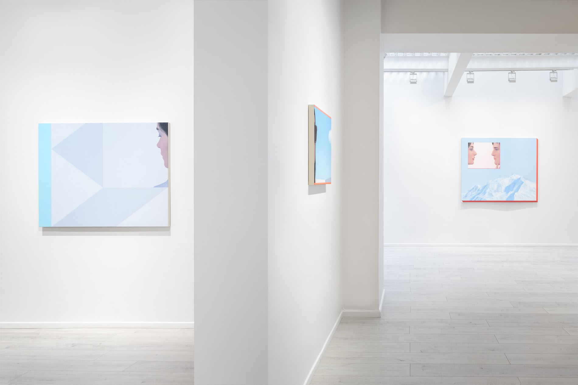 Ridley Howard, Installation view, Skylight, Andréhn-Schiptjenko Paris, 2024.