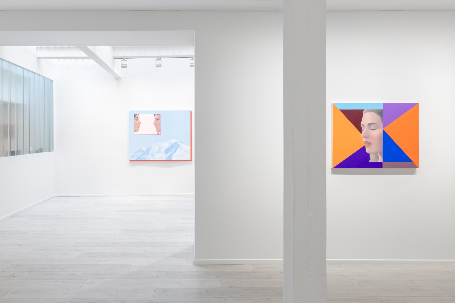 Ridley Howard, Installation view, Skylight, Andréhn-Schiptjenko Paris, 2024.