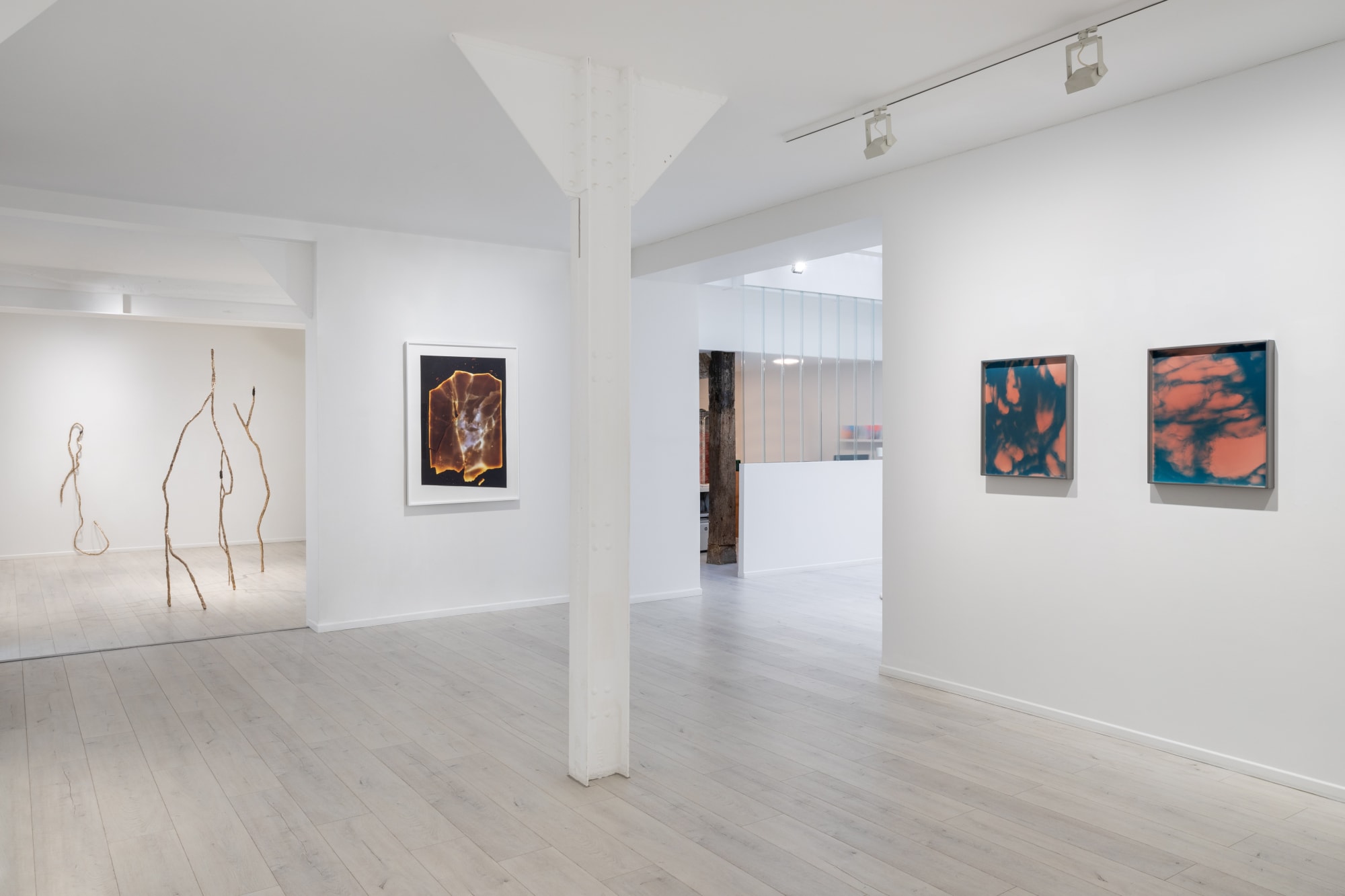 Sabine Mirlesse, Installation view, Voyant, Andréhn-Schiptjenko Paris, 2024.