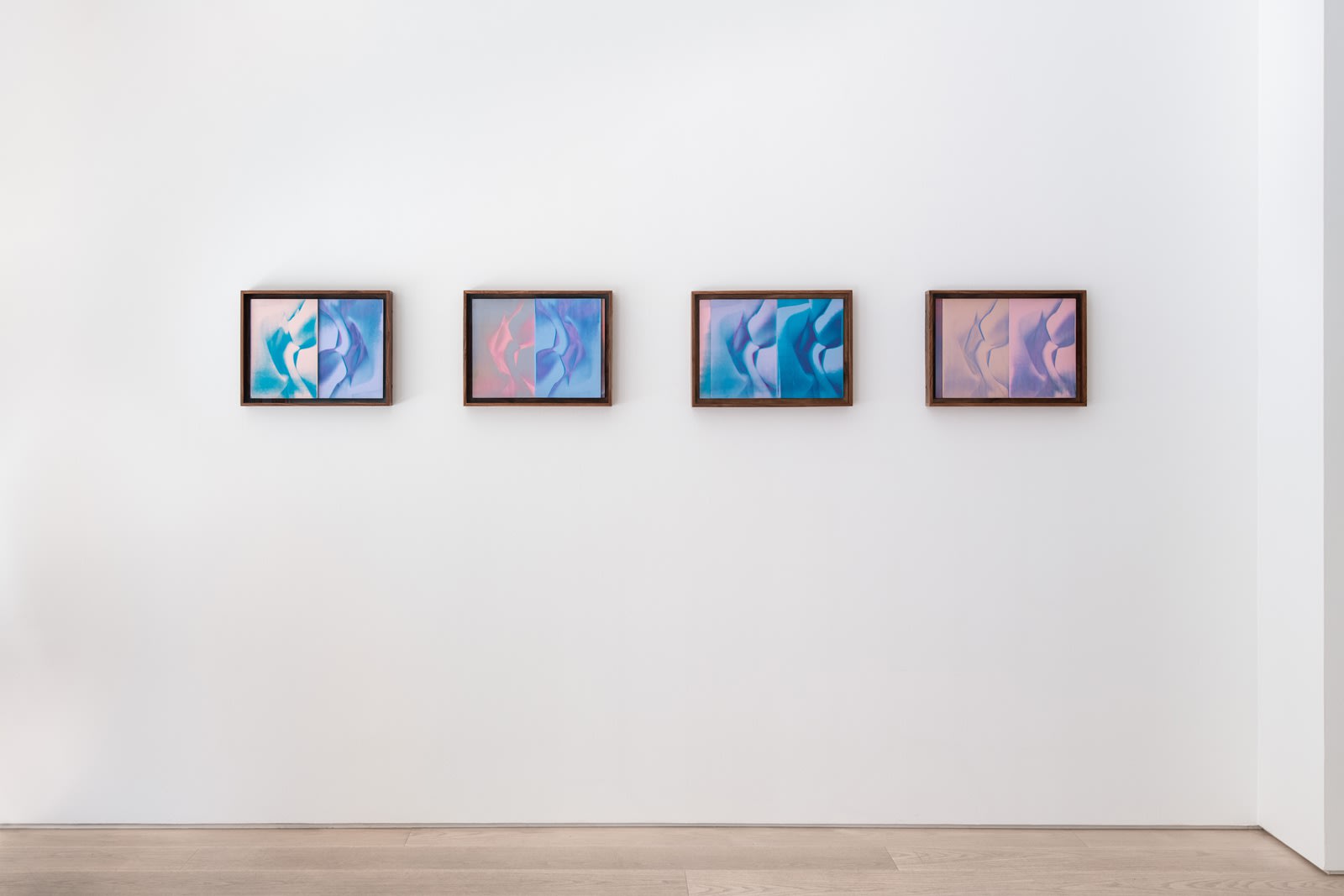 Martín Soto Climént Installation view, The Heart of Heaven / Blushing Paintings, Andréhn-Schiptjenko, Stockholm, Sweden, 2024