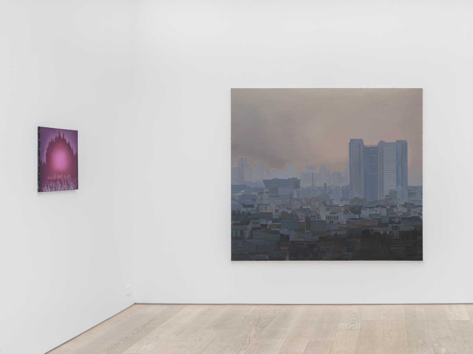 Kristina Jansson Installation view, Paintings For People In Trouble, Andréhn-Schiptjenko, Stockholm, Sweden, 2024