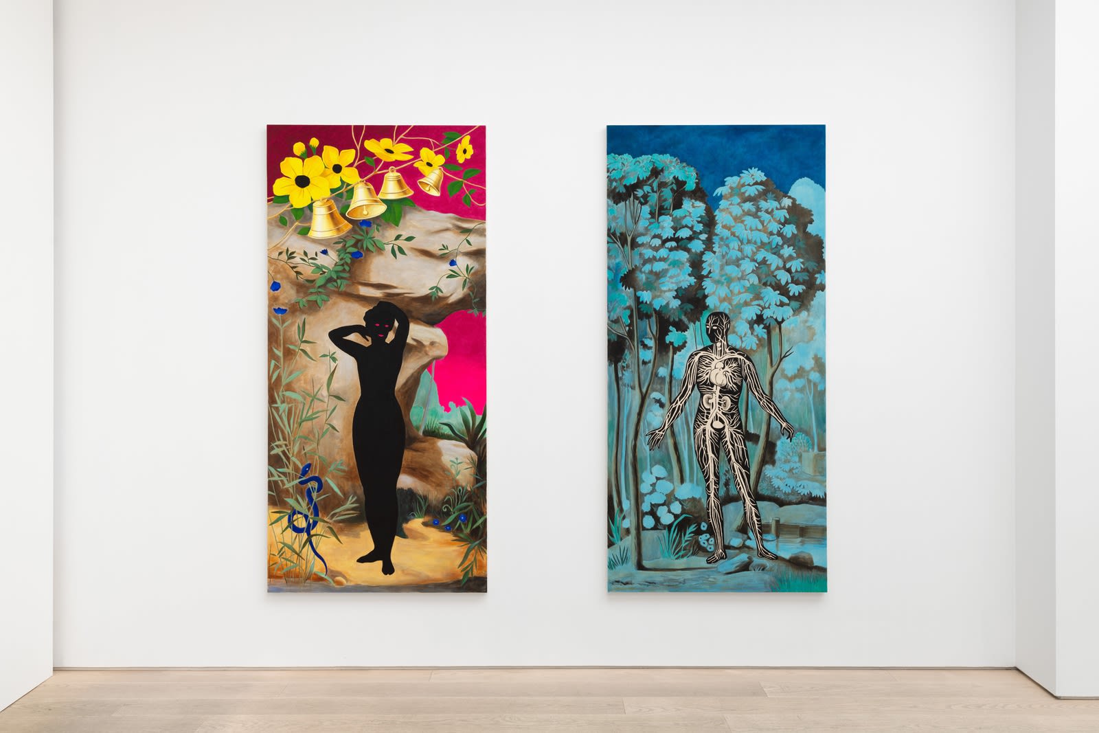 Martin Jacobson Installation view, Portraits & Silhouettes, Andréhn-Schiptjenko, Stockholm, Sweden, 2025