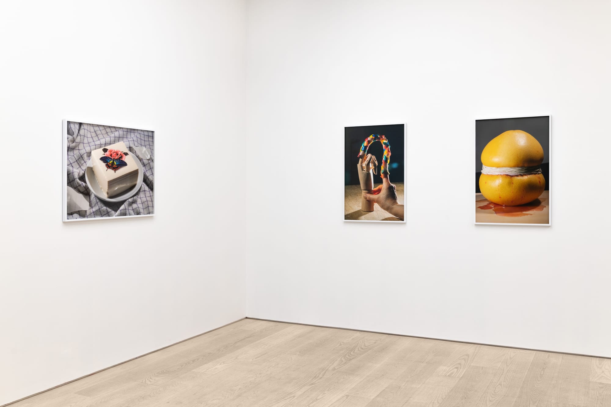 Installation view of FEEL FIRST, THINK LATER at Andréhn-Schiptjenko, Stockholm, 2025.