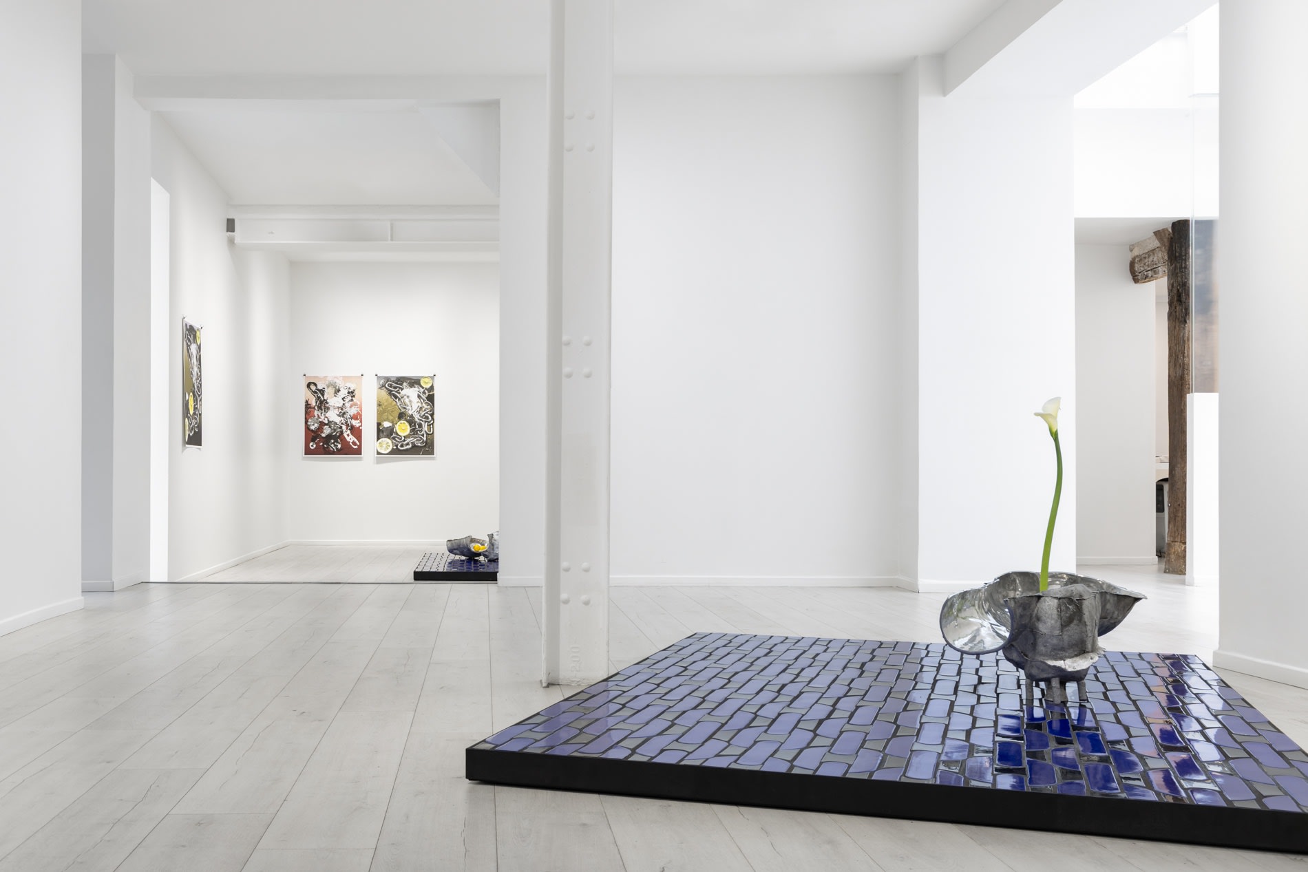 José León Cerrillo Installation view, vanitas at Andréhn-Schiptjenko Paris, 2025.