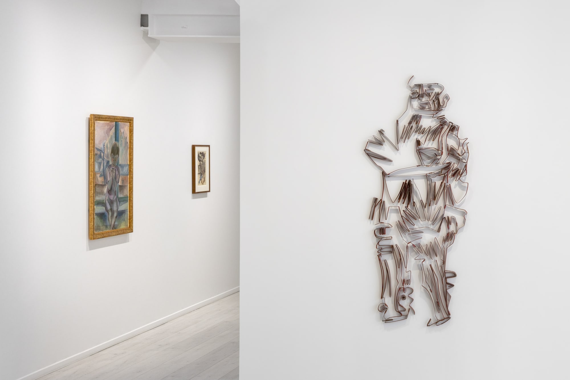 Siri Derkert Installation view, Andréhn-Schiptjenko Paris, 2025.