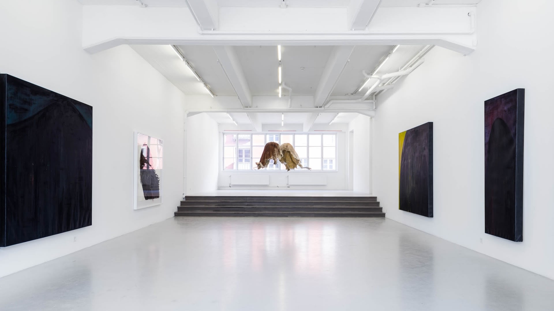 Nandipha Mntambo Installation view, Andréhn-Schiptjenko, Stockholm, Sweden 2015