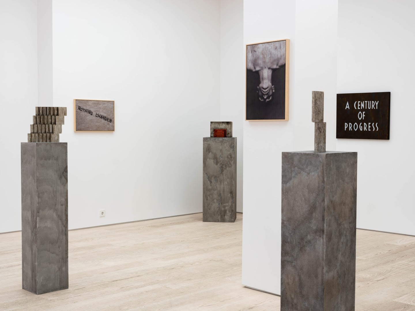 Installation view, Tobias Bernstrup, Night in the Science Zone at Andréhn-Schiptjenko, Stockholm, 2020