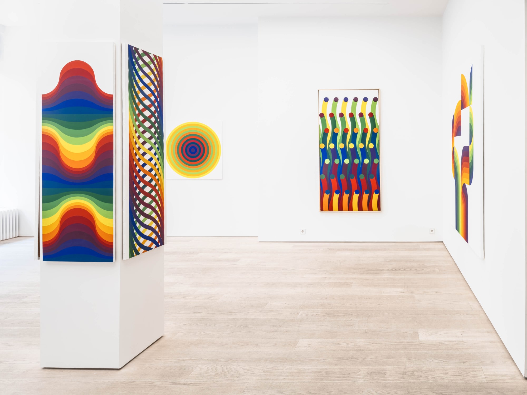Julio Le Parc Installation view, Andréhn-Schiptjenko, Stockholm, Sweden, 2022