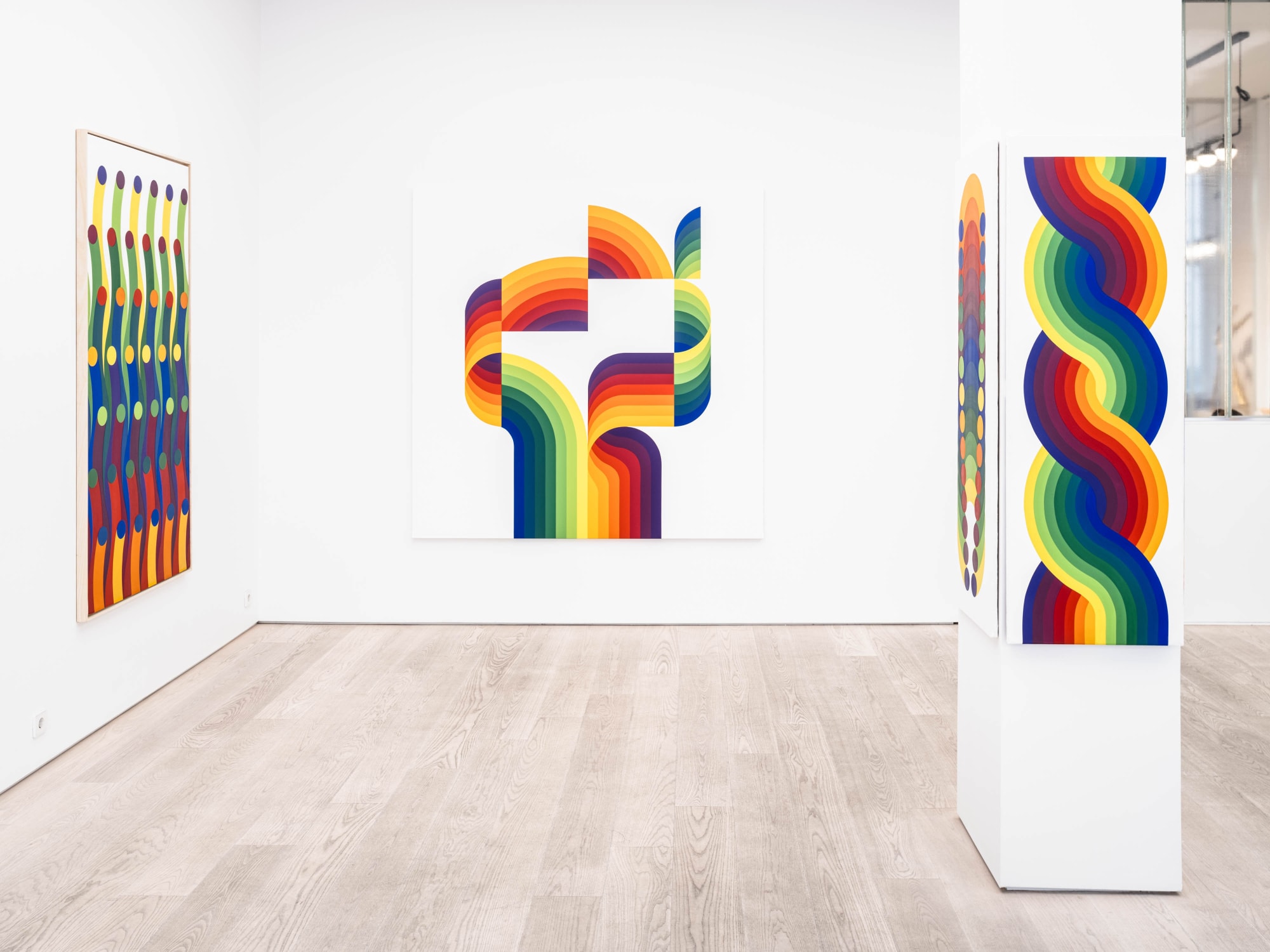 Julio Le Parc Installation view, Andréhn-Schiptjenko, Stockholm, Sweden, 2022