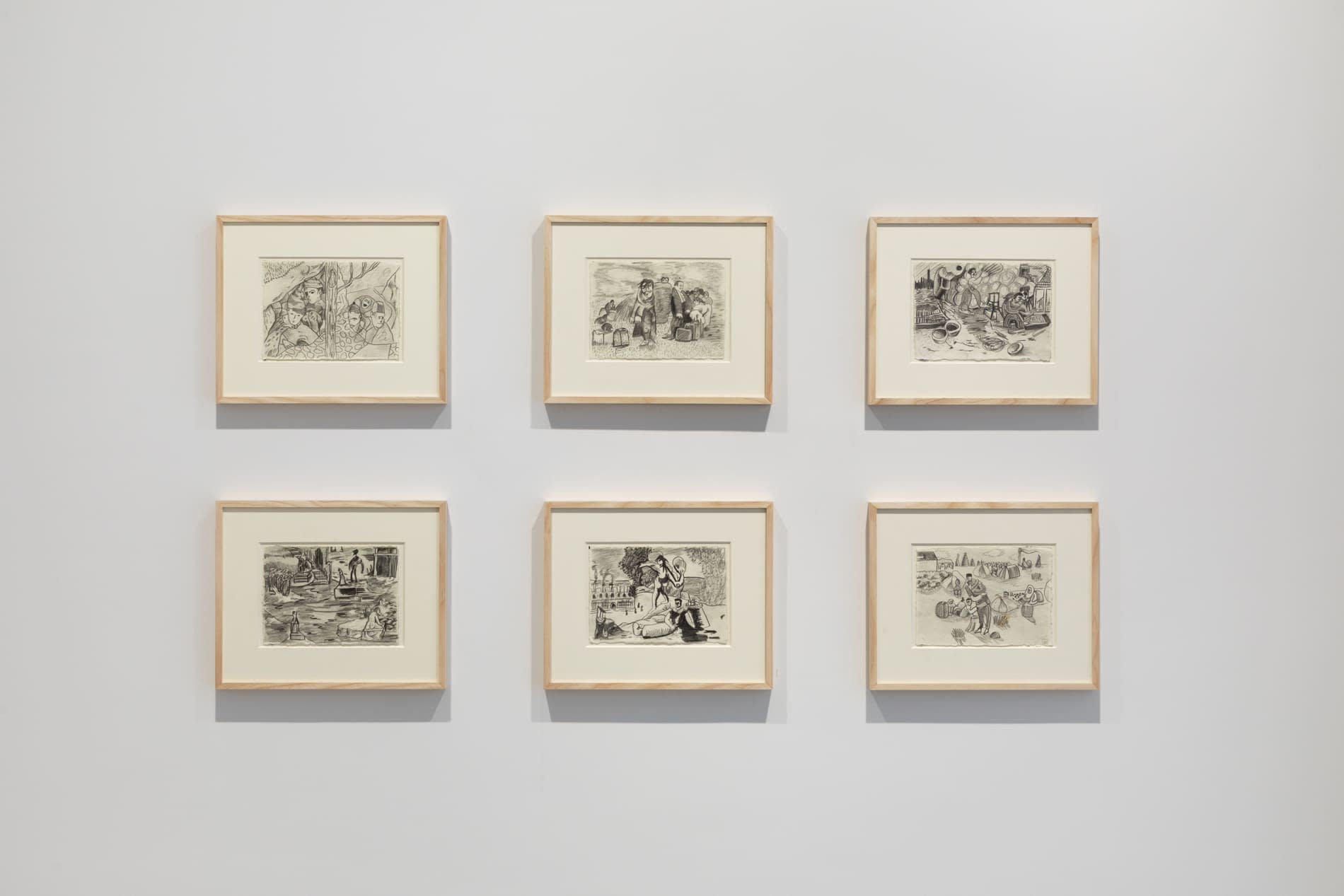 Exhibition view, Iterative Fantasies at Andréhn-Schiptjenko Paris, 2022