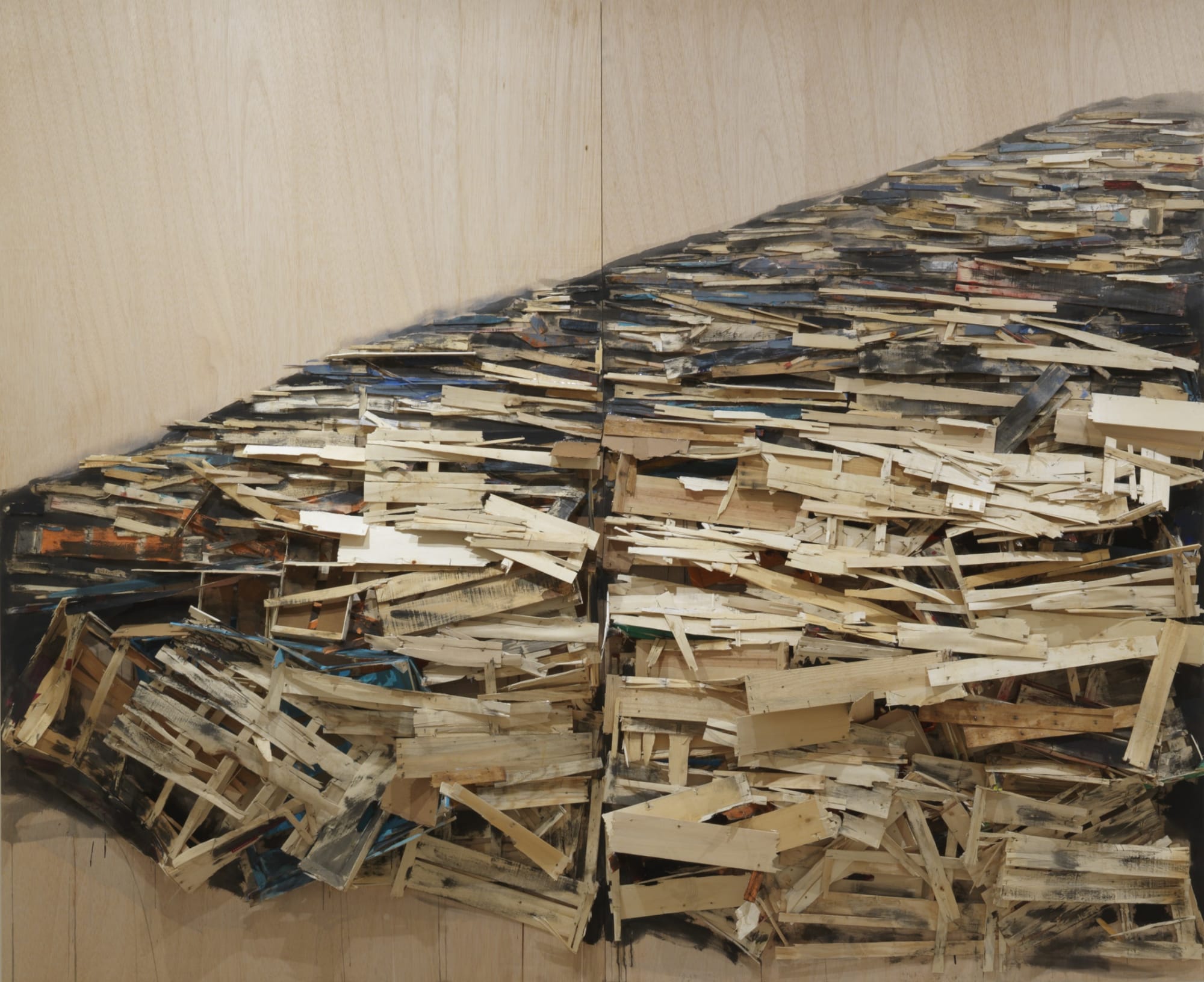 Tadashi Kawamata, Destruction No.25, 2019
