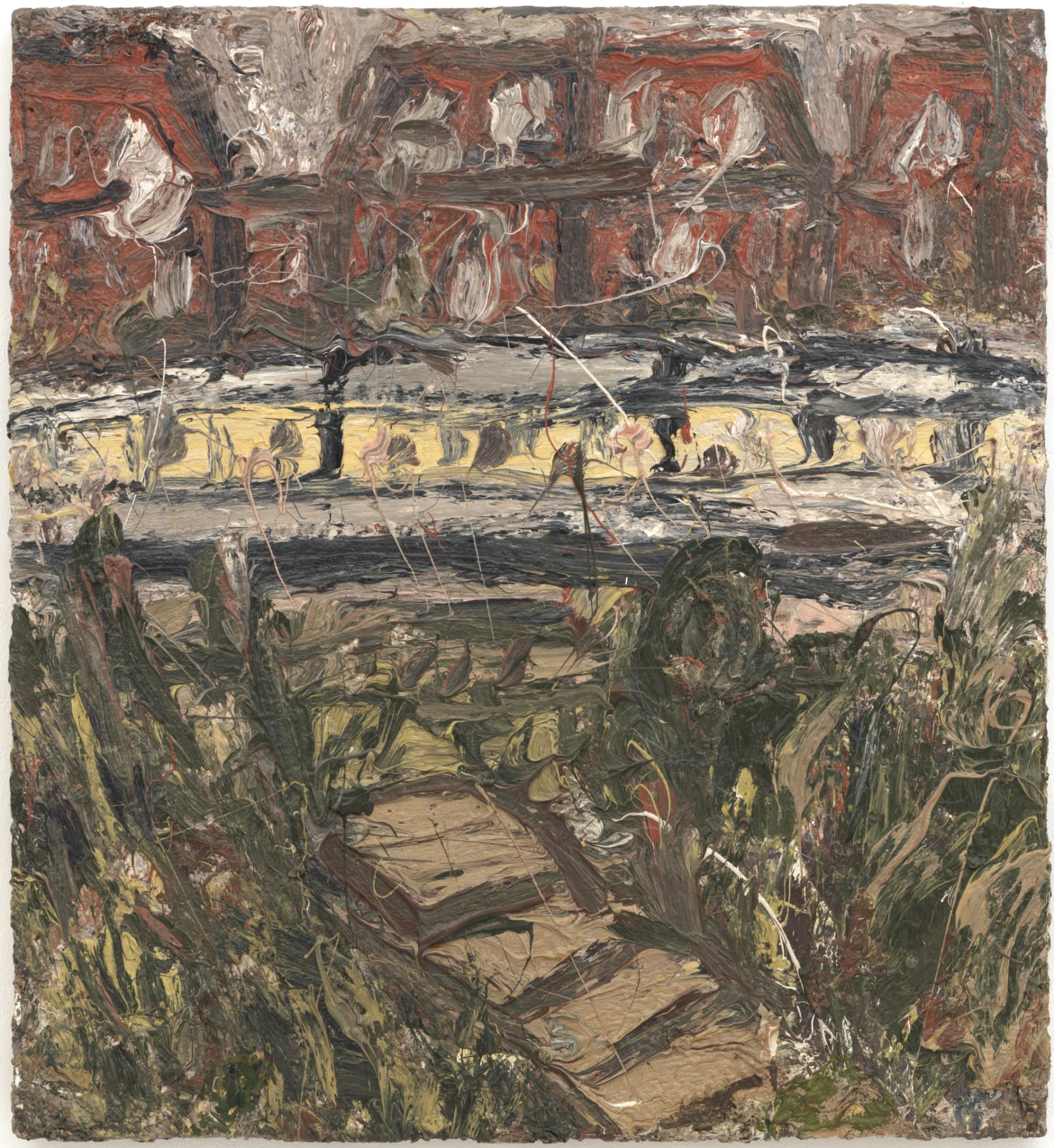 Leon Kossoff, The Tube, 1987