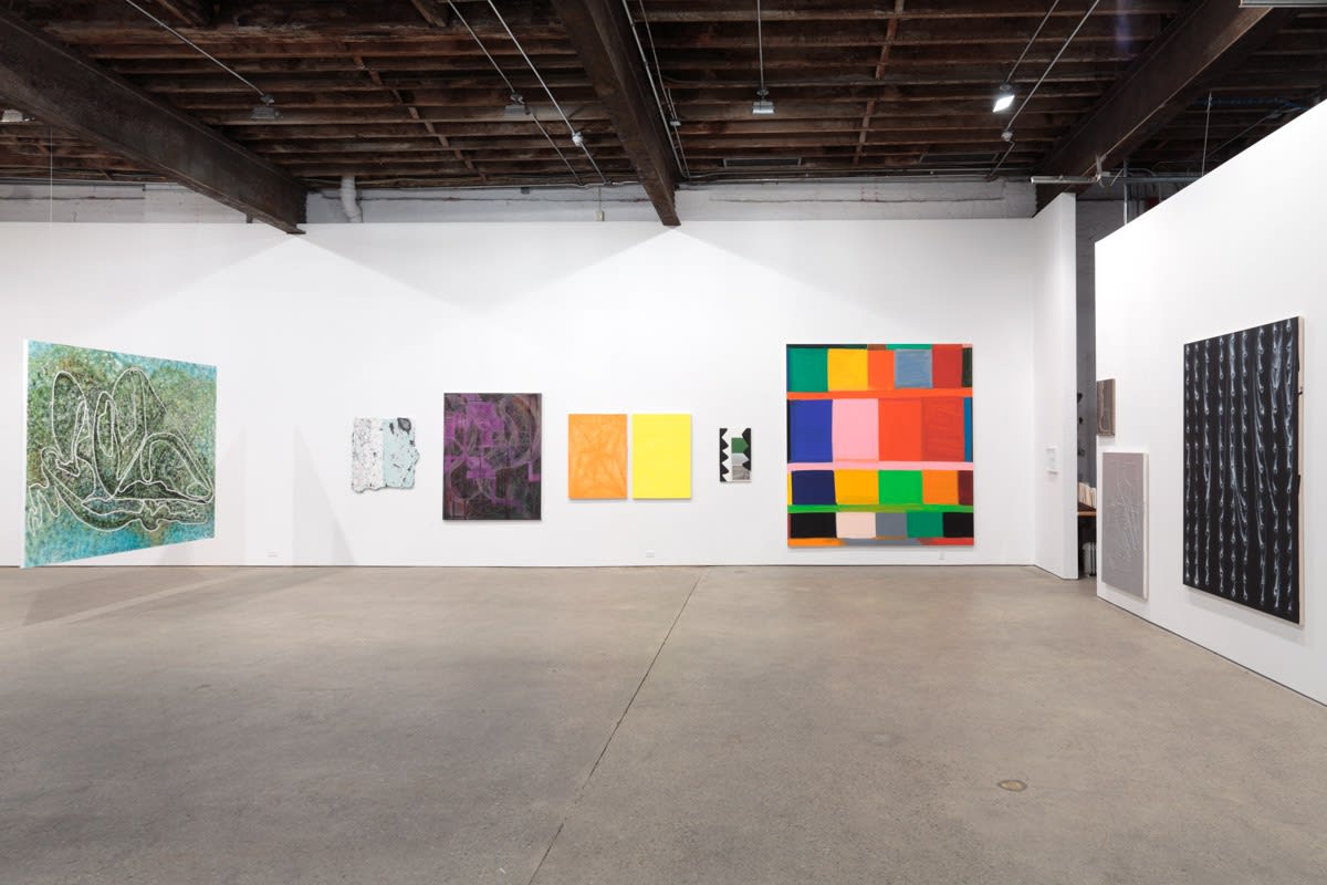 Installation view of the group exhibition titled the Painter of Modern Life. A few more additional works.