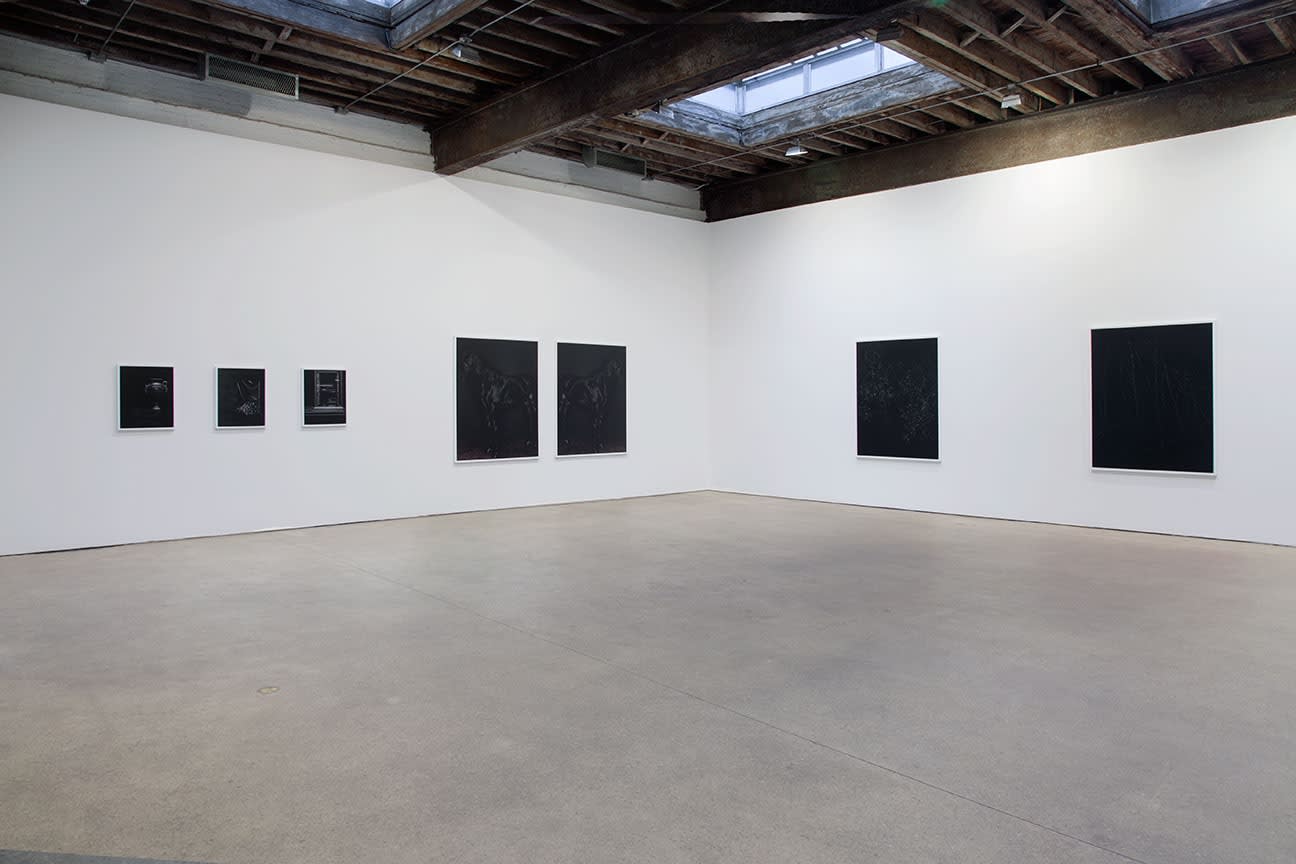 Installation view of Sarah Jones' fourth solo show at Anton Kern, featuring 21 new photographs. A few additional works presented.