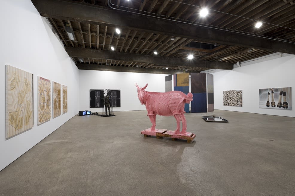 Installation view of Michael Joo's solo show.