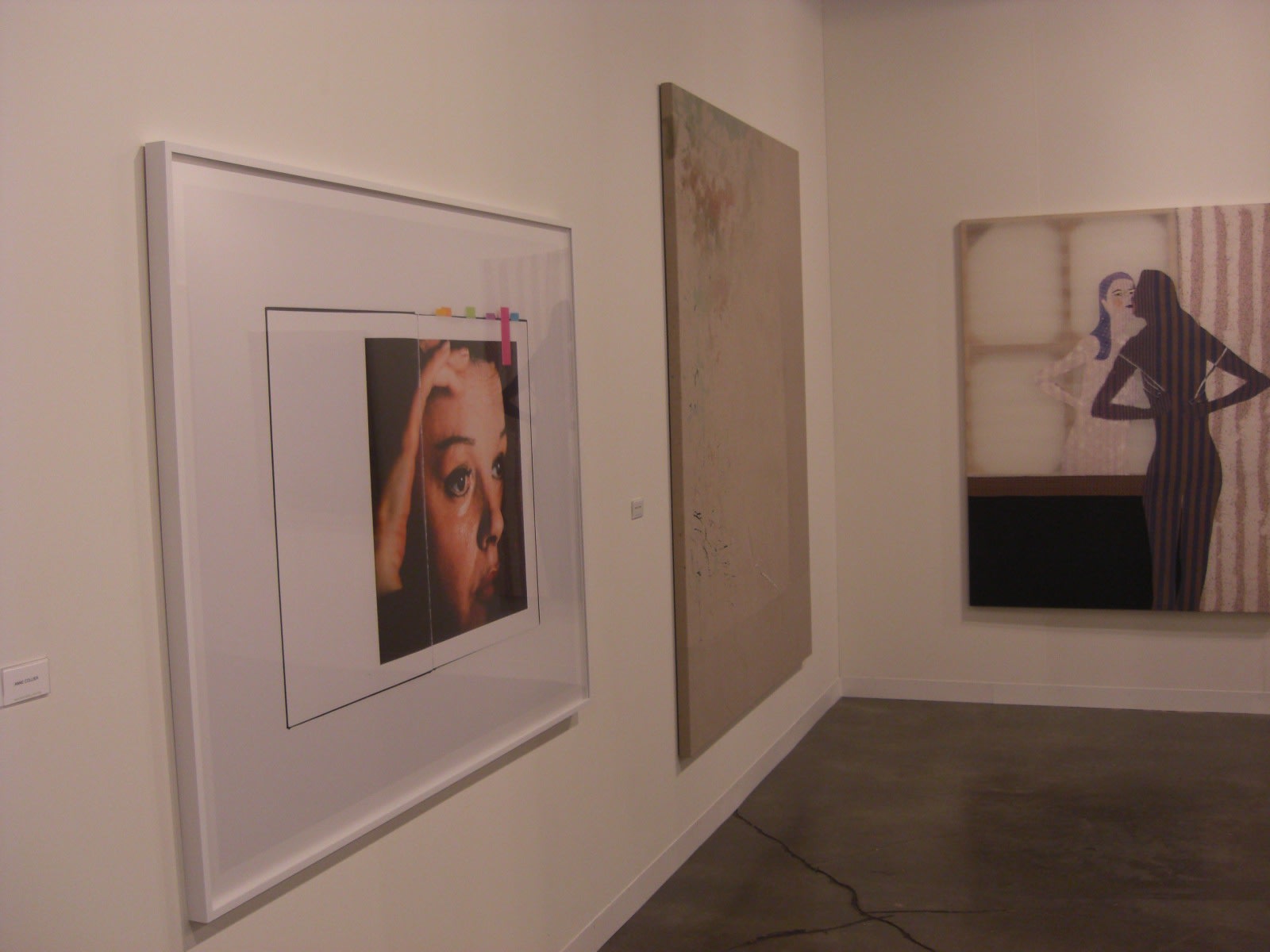Installation view of the AKG booth at Art Basel Miami 2009, Anne Collier represented.