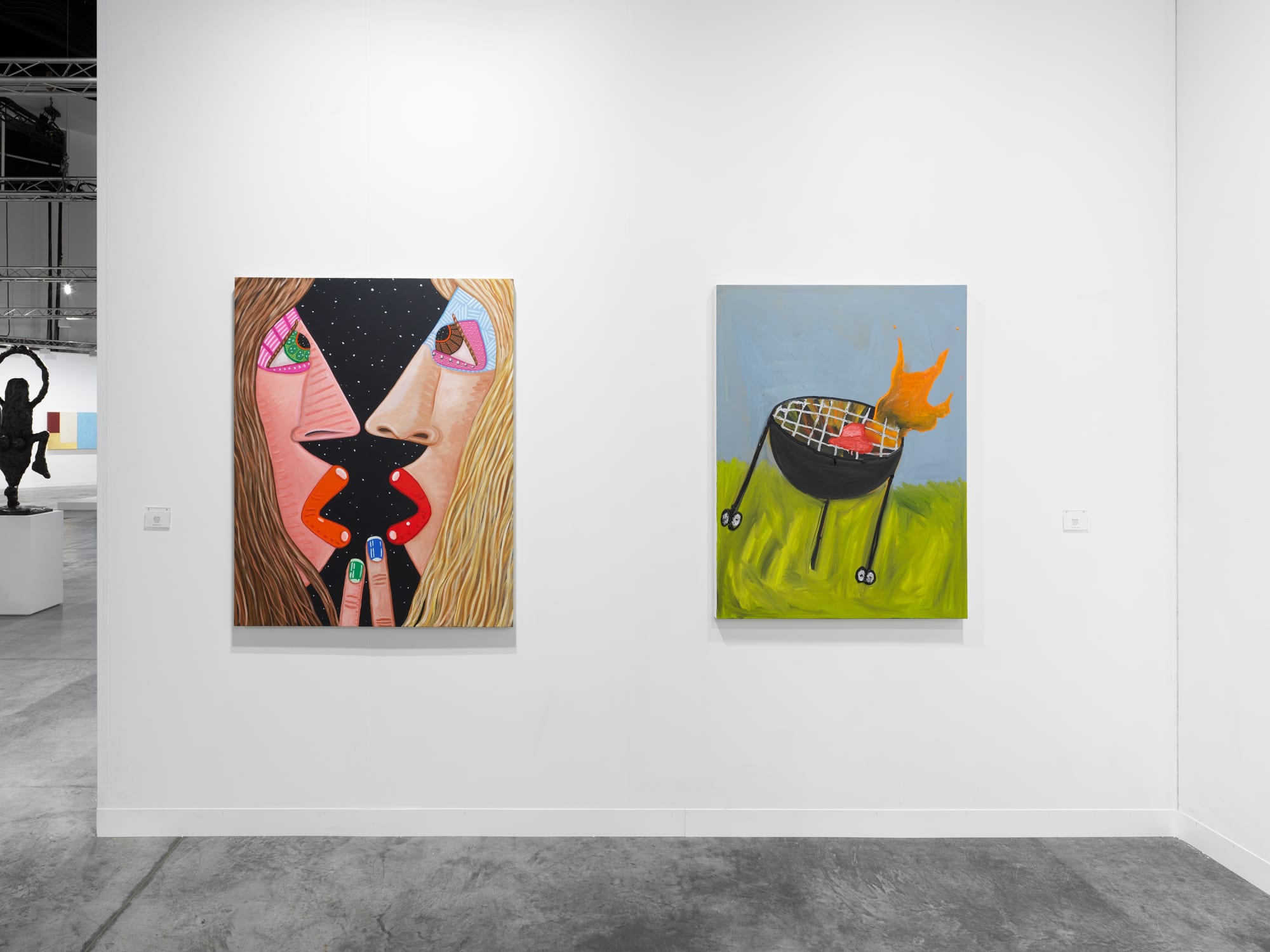 Two works at Miami Beach.