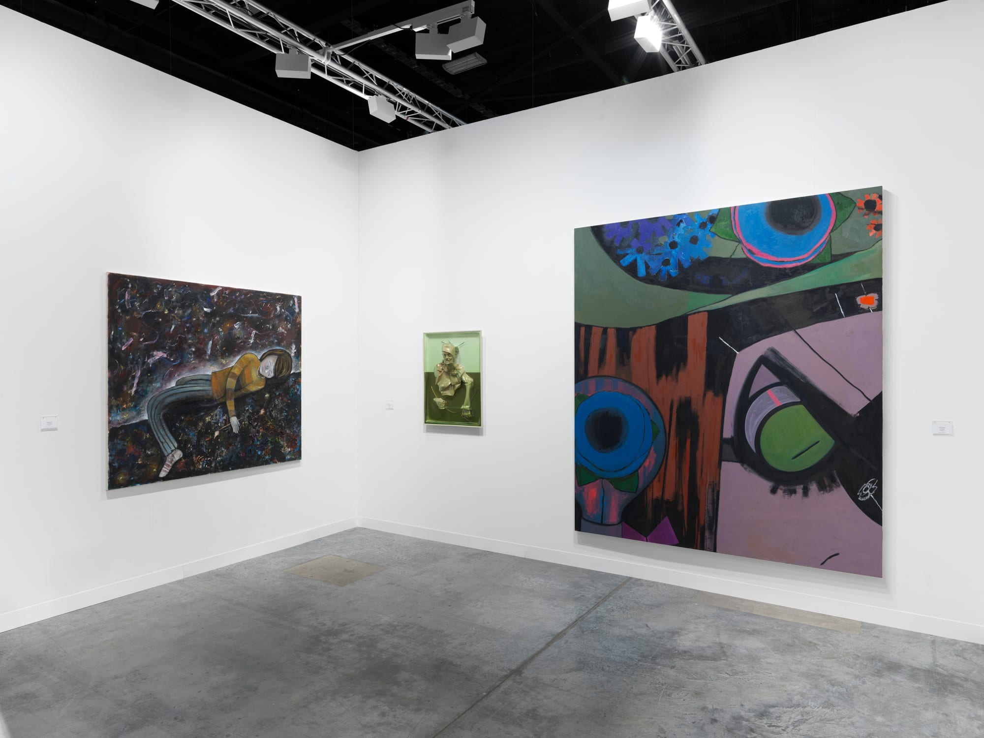 Ellen, Ellen, and Matt at Miami Beach.