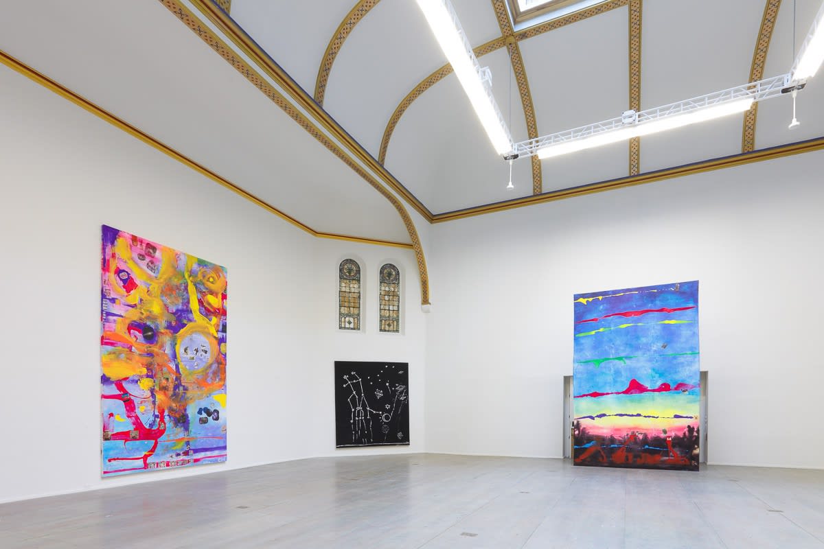 Chris Martin at Studio Rondinone