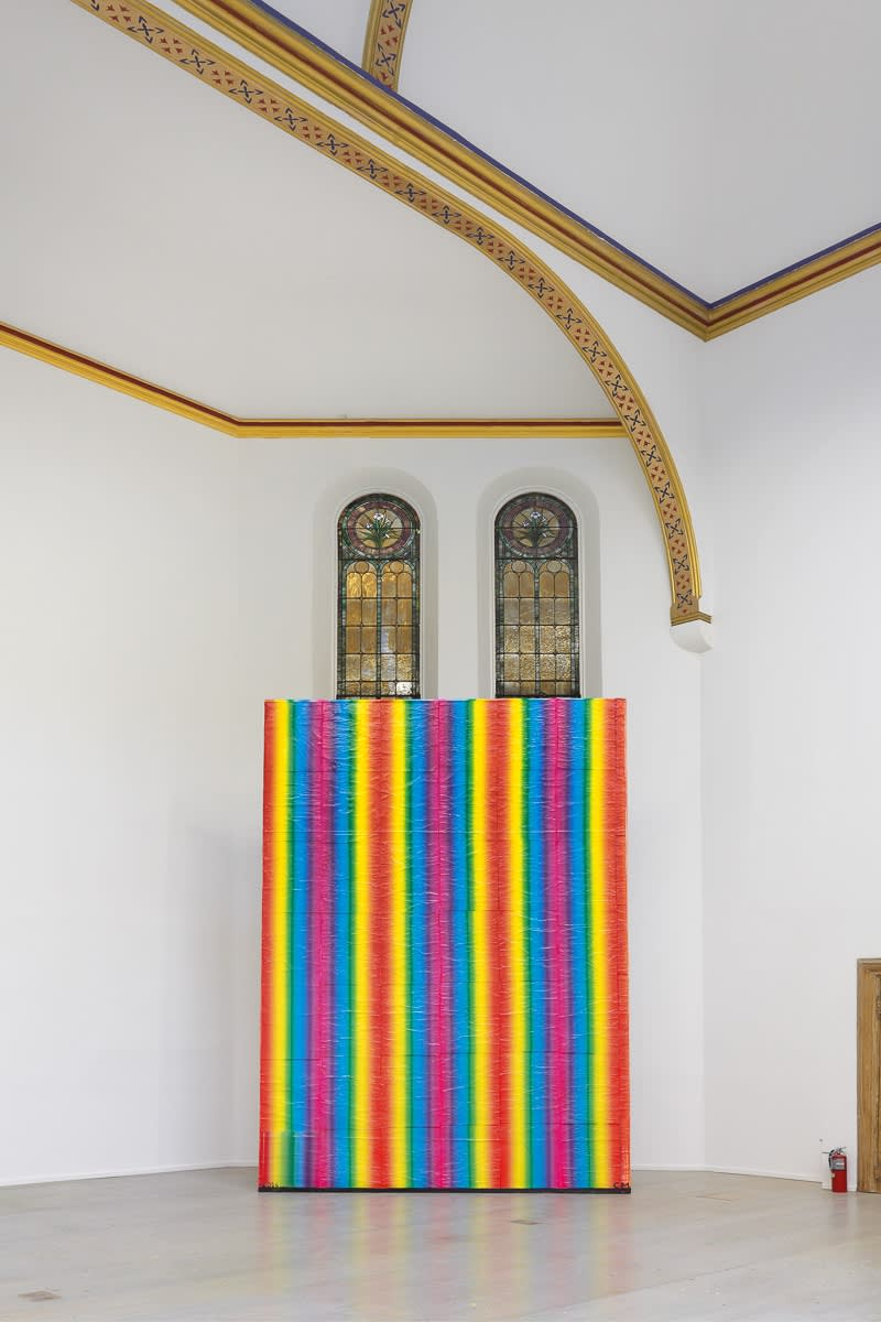 Chris Martin at Studio Rondinone