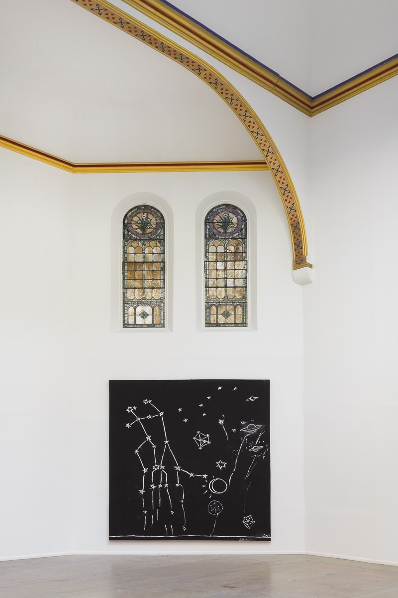 Chris Martin at Studio Rondinone