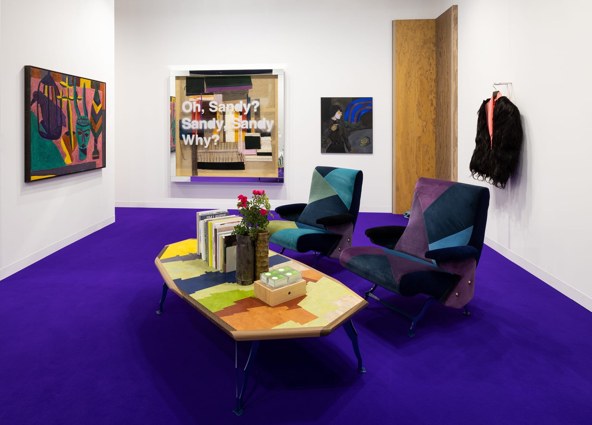 Installation view 4 of Anton Kern Gallery at Paris+ par Art Basel