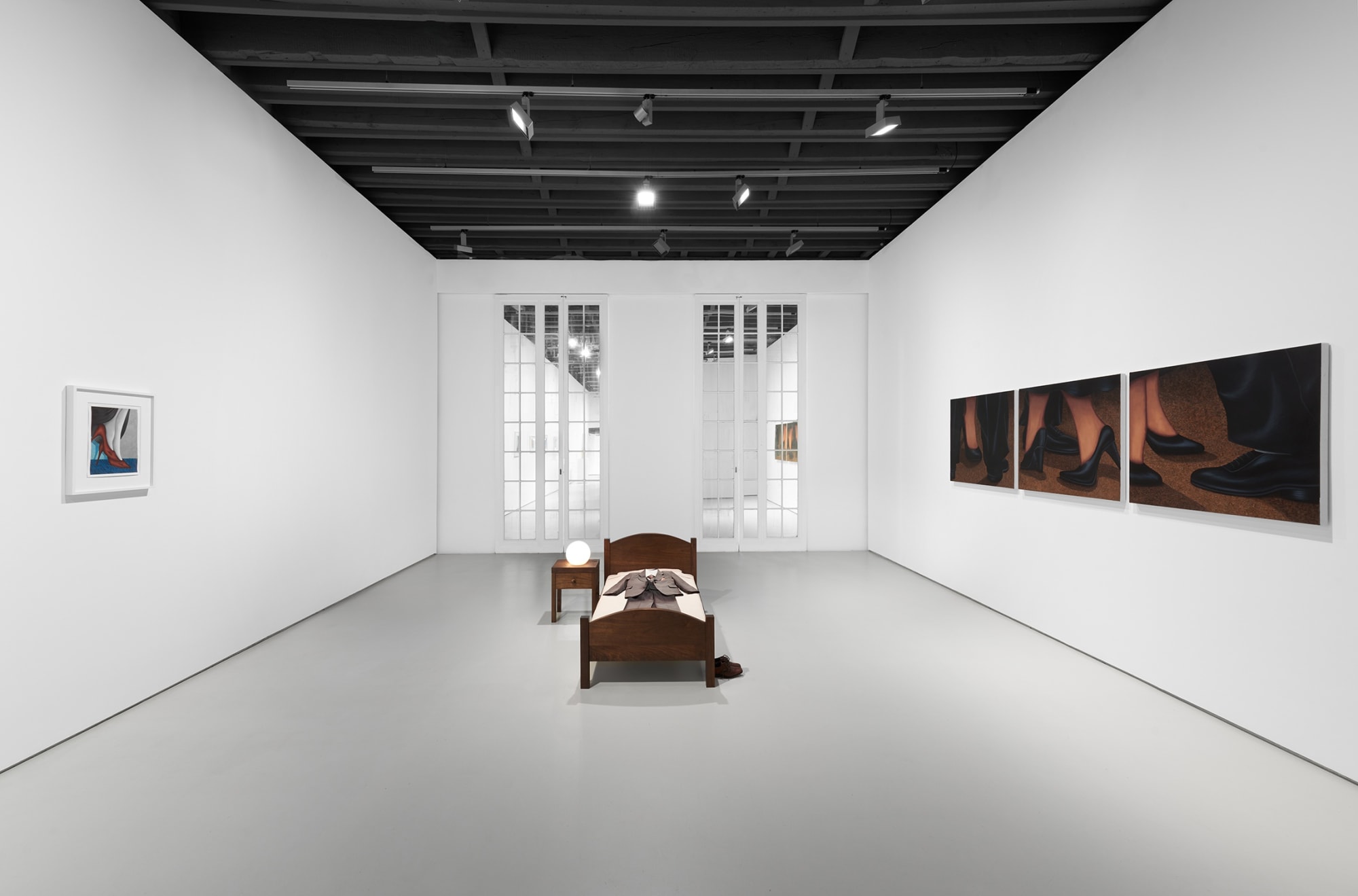 Installation view #13 of Julie Curtiss, "Somnambules" at Anton Kern Gallery featuring multiple artworks.