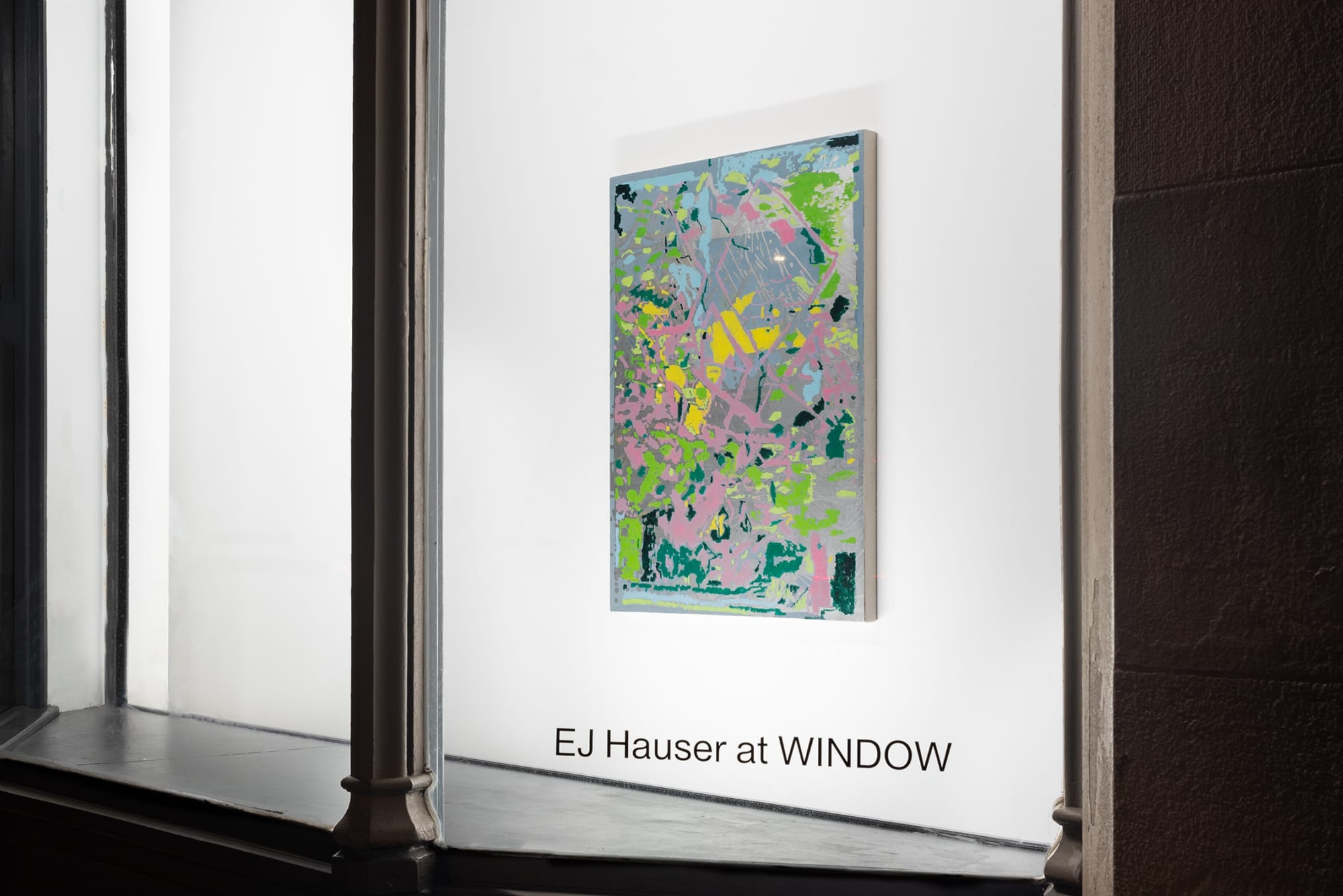Installation view #2 of EJ Hauser at WINDOW - Anton Kern Gallery