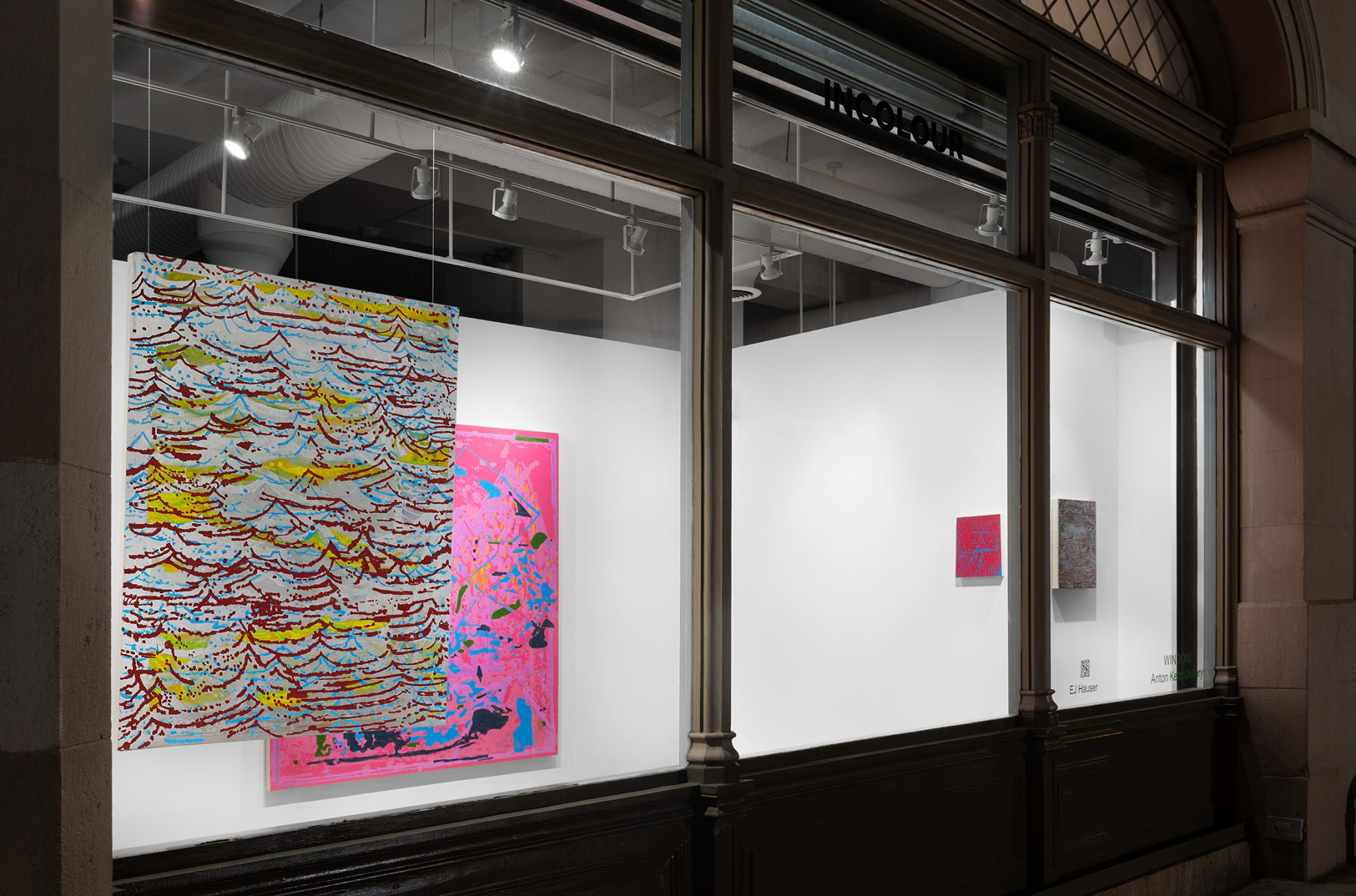 Installation view #3 of EJ Hauser at WINDOW - Anton Kern Gallery