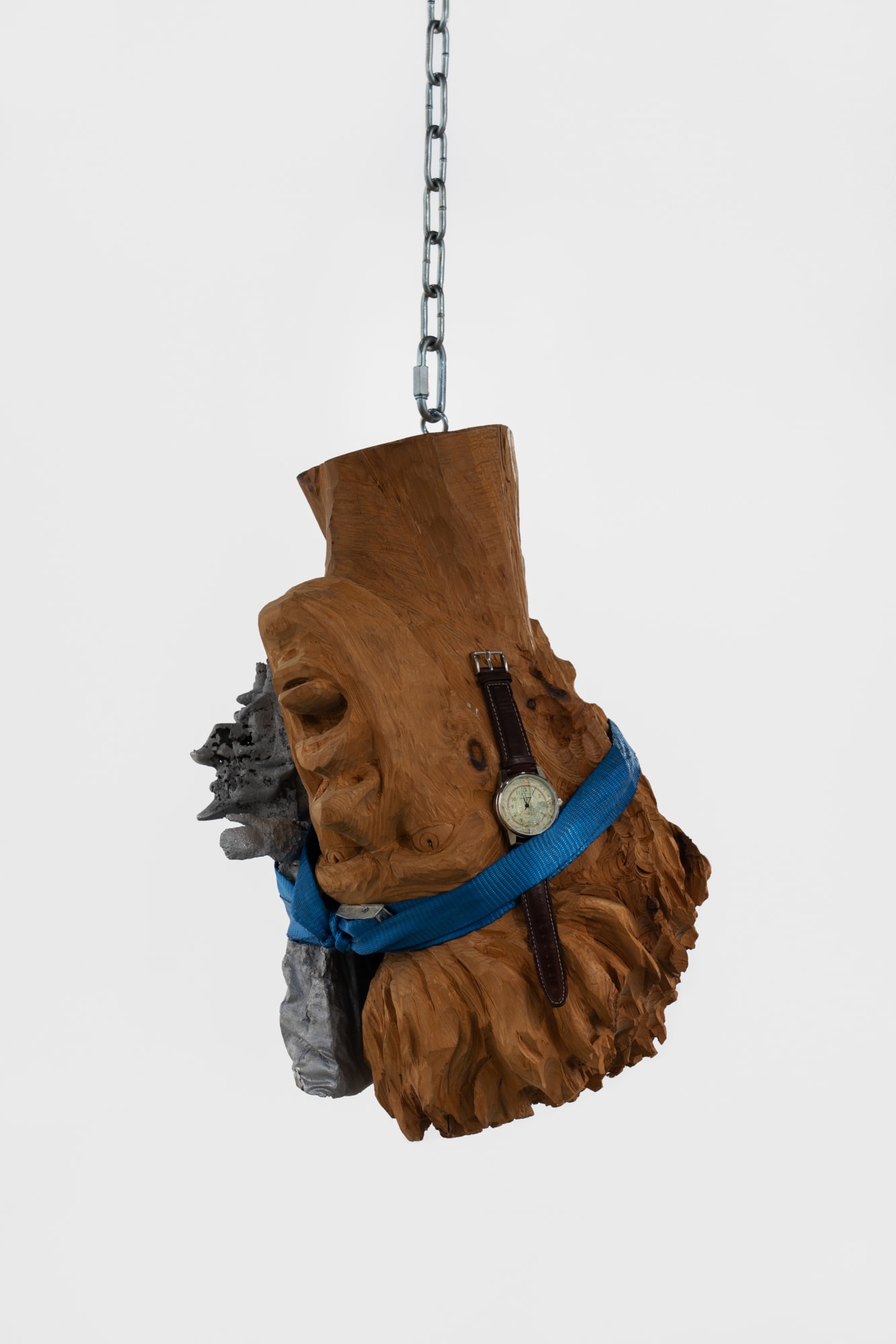 Installation view of Art Basel 2023 booth K10 with view of walls and artwork.