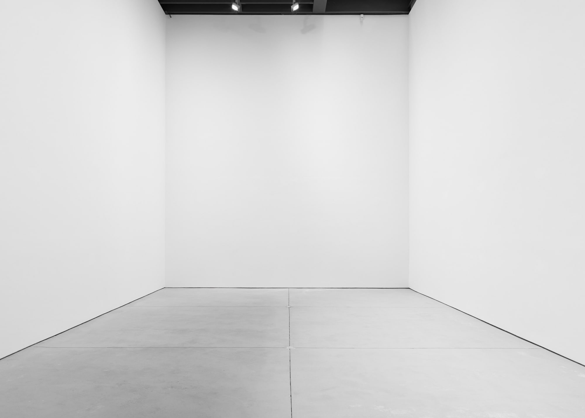 Empty gallery - large back room on the first floor.