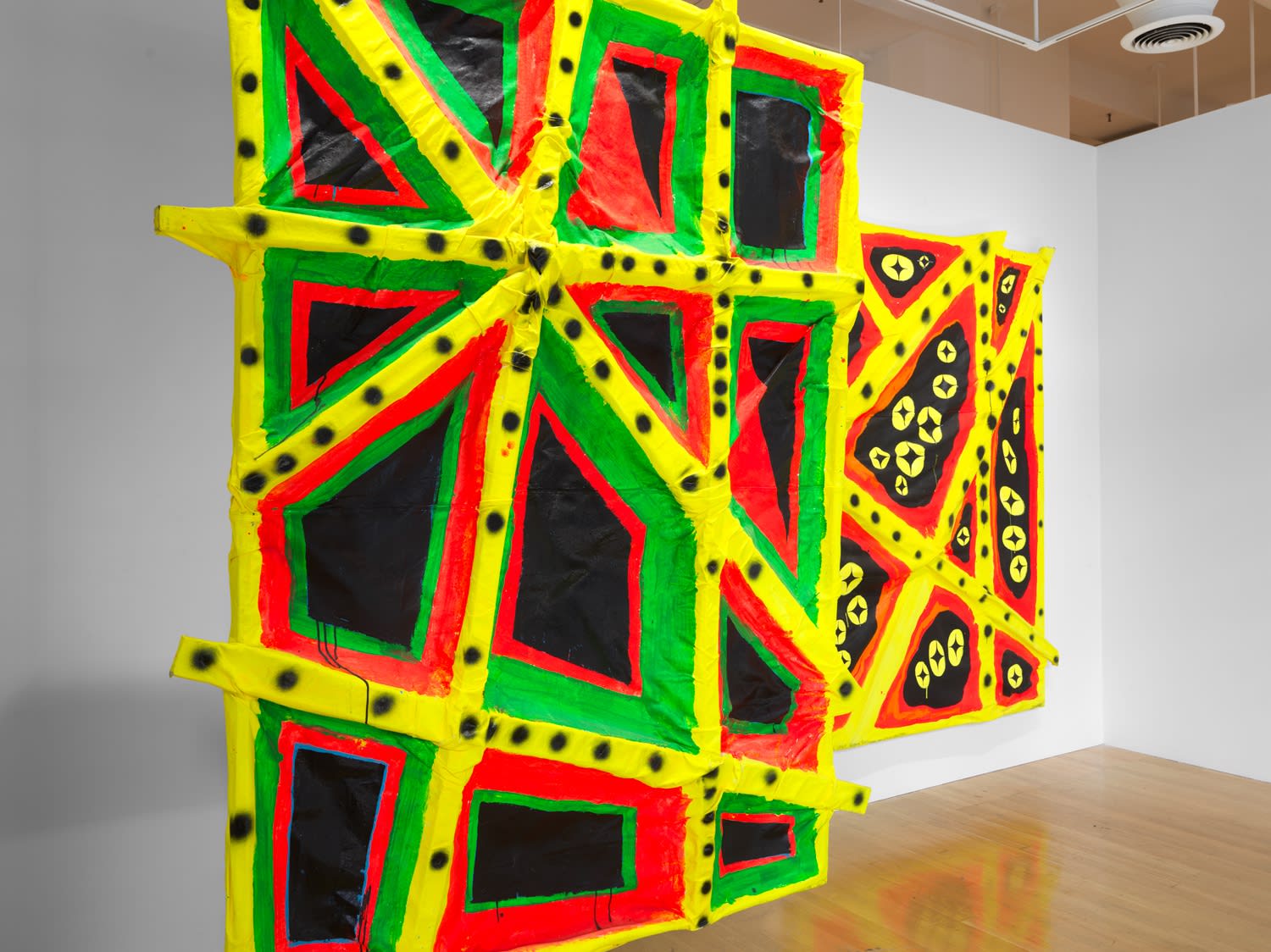 Installation view of Chris Martin's show at WINDOW.