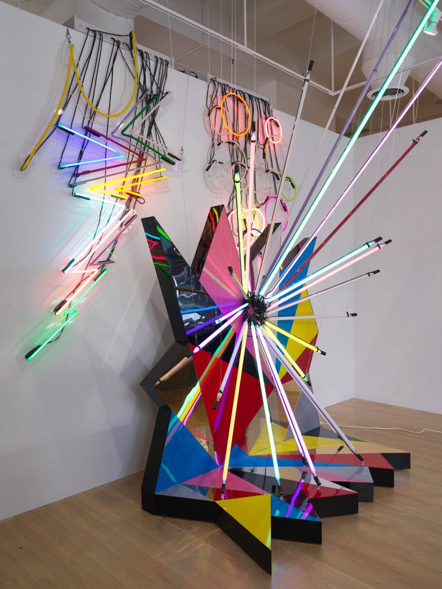 Installation view of assume vivid astro focus solo show at WINDOW.