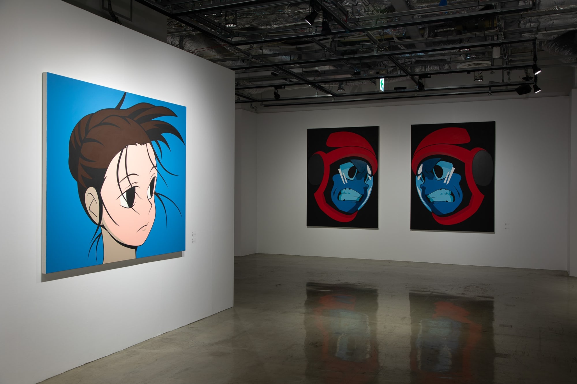 Installation view of Planarian, Parco Museum Tokyo, Tokyo, Japan, 2024