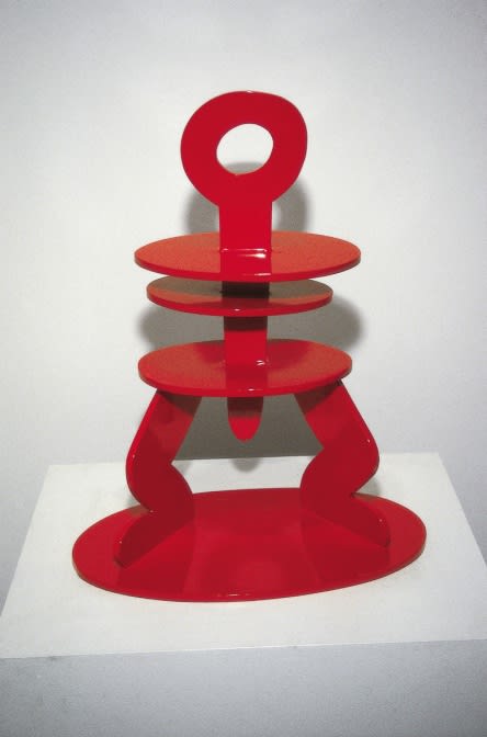 KEITH HARING, UNTITLED (RINGED FIGURE), 1987