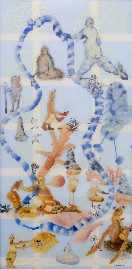 NALINI MALANI, STORIES RETOLD: MAPPING III, 2008