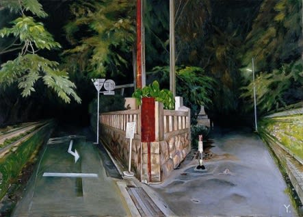 TADANORI YOKOO, A DARK NIGHTS FLASHING : DOUBLE DARKNESS, 2001