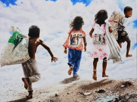 LIM YOUNGSUN, THE SKY AND THE EARTH, 2008