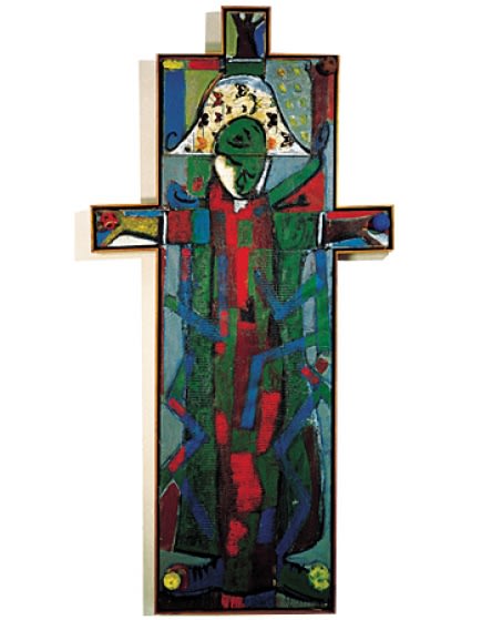 MARKUS LÜPERTZ, HARLEQUIN (BALLPLAYER), 1984