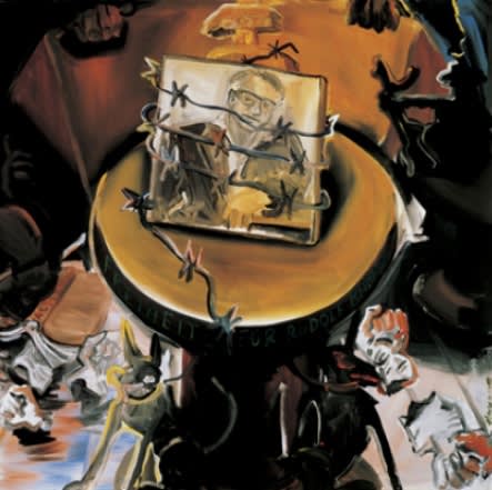 J&Ouml;RG IMMENDORFF, FREIHEIT FUR RUDOLF BAHRO, 1978