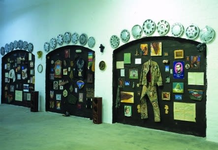 PAUL HAMMER, SCHWARZE WAND, 2005