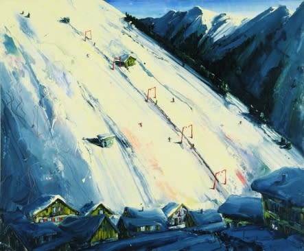 SVEN KRONER, UNTITLED (SCHNEEBILD), 2002