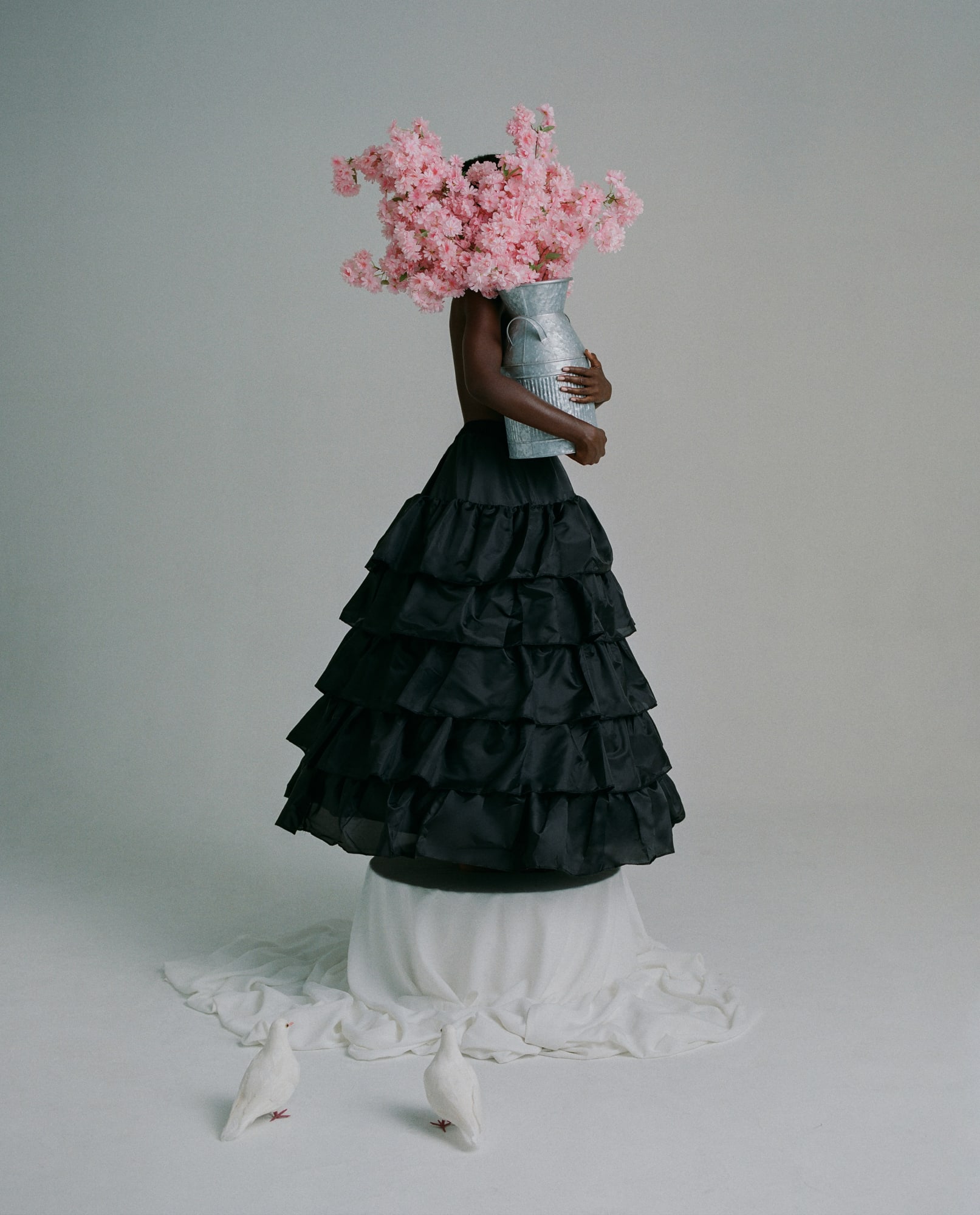 Oye Diran Abundance, 2021 Archival ink on 210gsm Hahnemuhle Bamboo Paper 16 x 20 inches