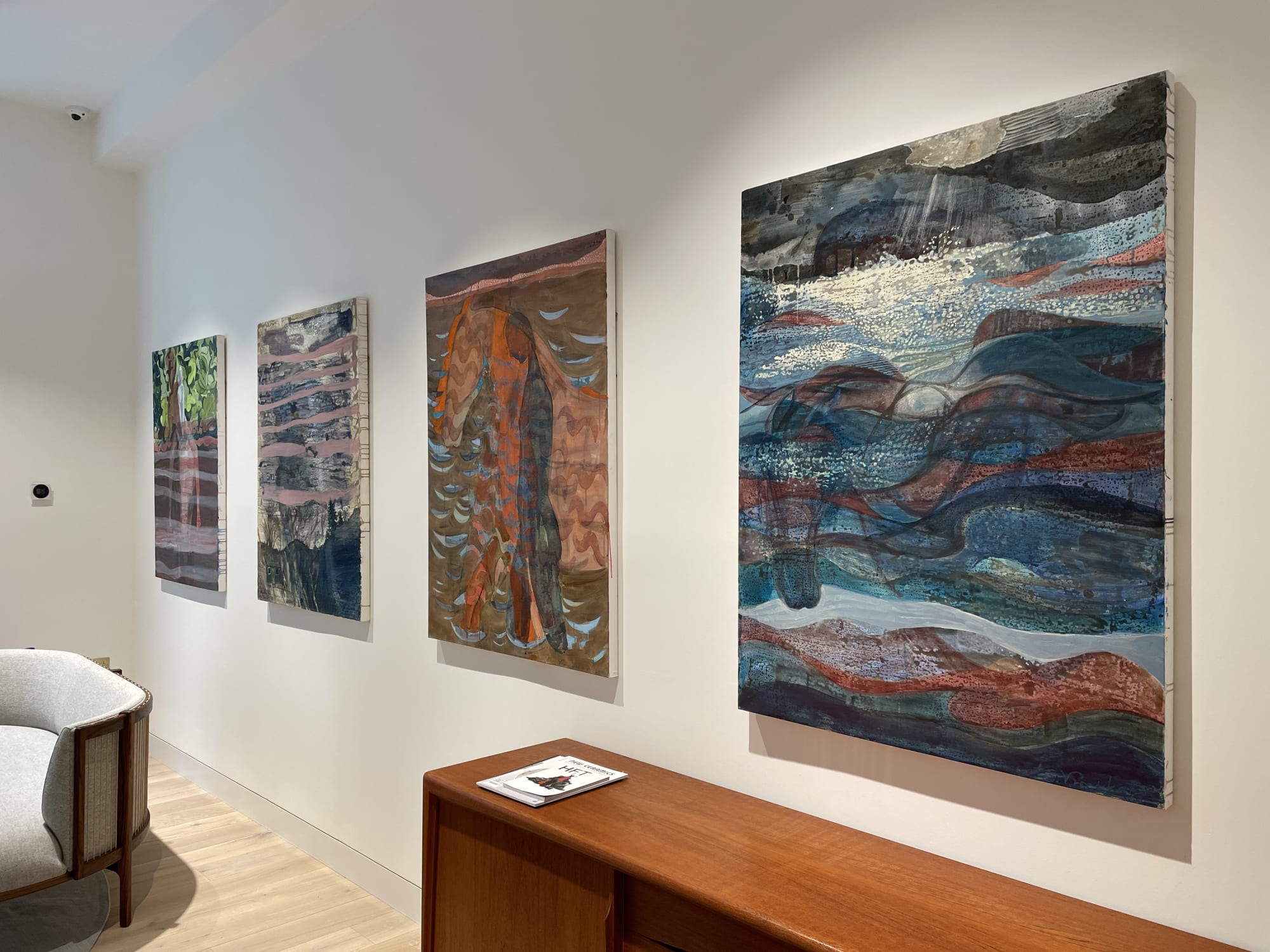 Susannah Fiennes, Eugenie Vronskaya, Lucie Winterson: Glimpsing the Indefinable, curated by Mary Ann Prior.