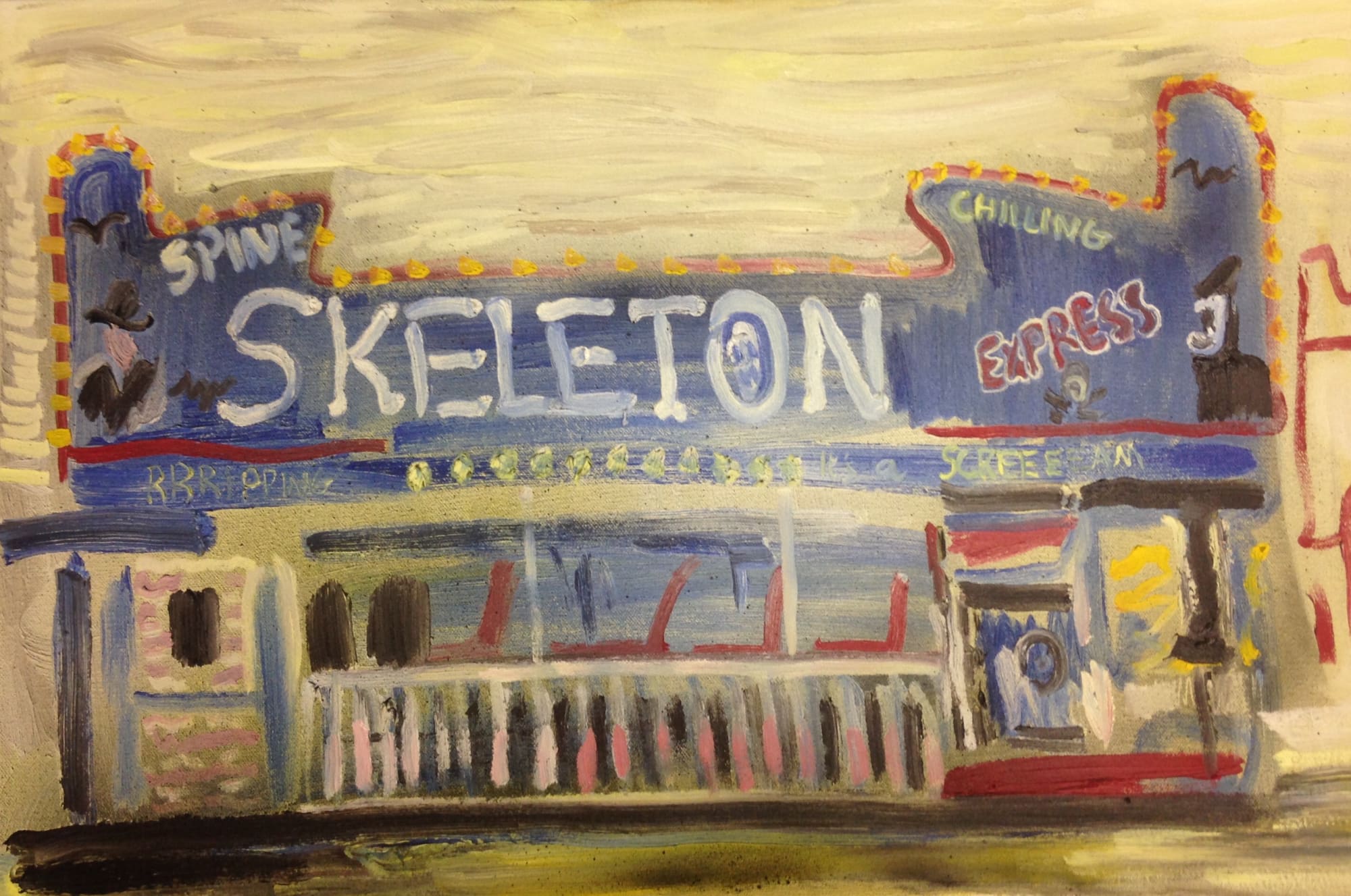Archie Franks, 'Skeleton Express', 2021